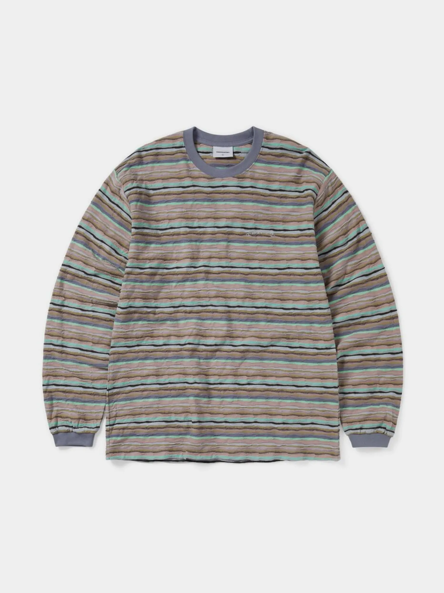 Лонгслив thisisneverthat Wave Jacquard L/S Pale Peach