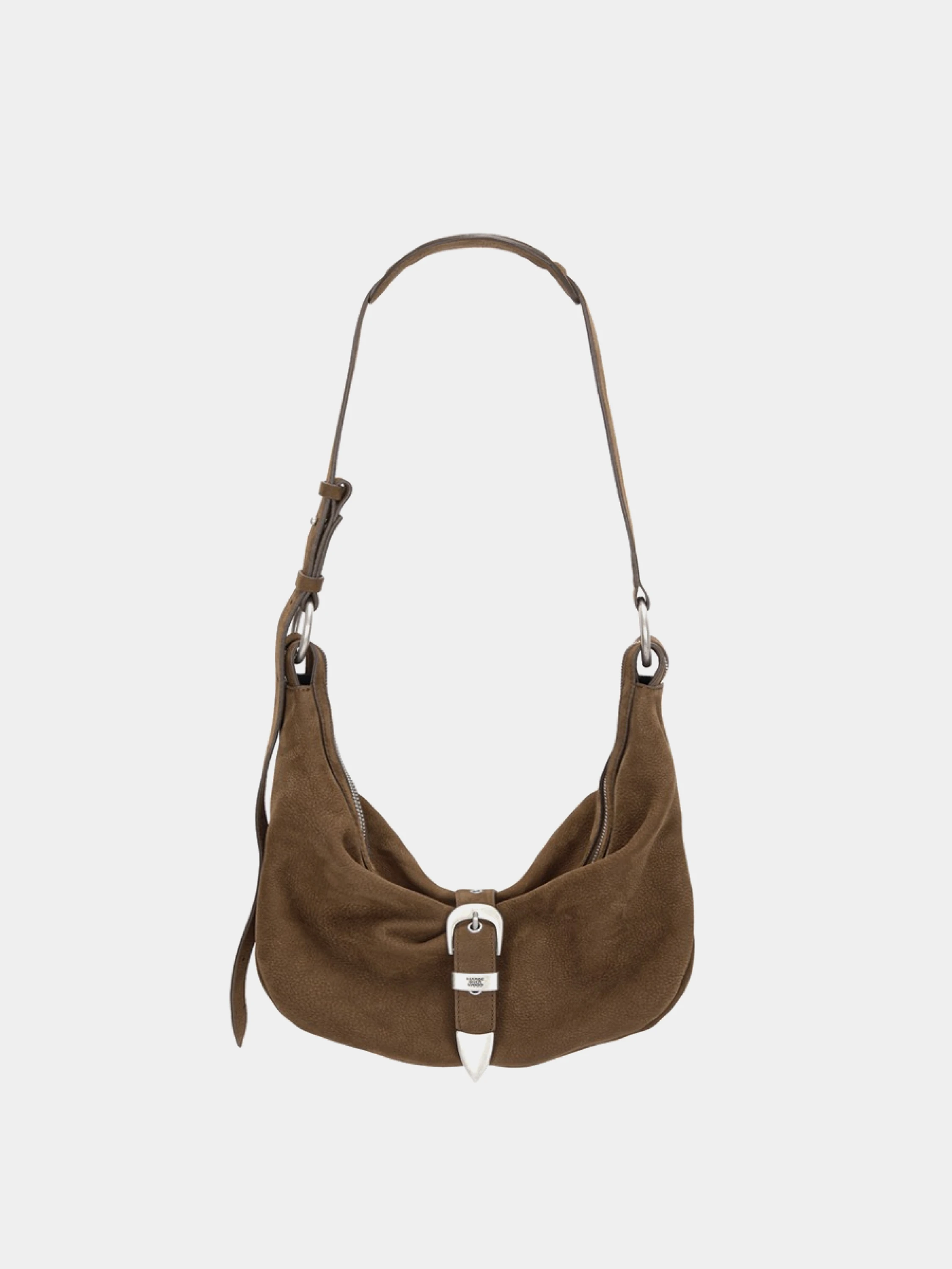 Сумка MARGESHERWOOD Belted Hobo Medium Chestnut Nubuck