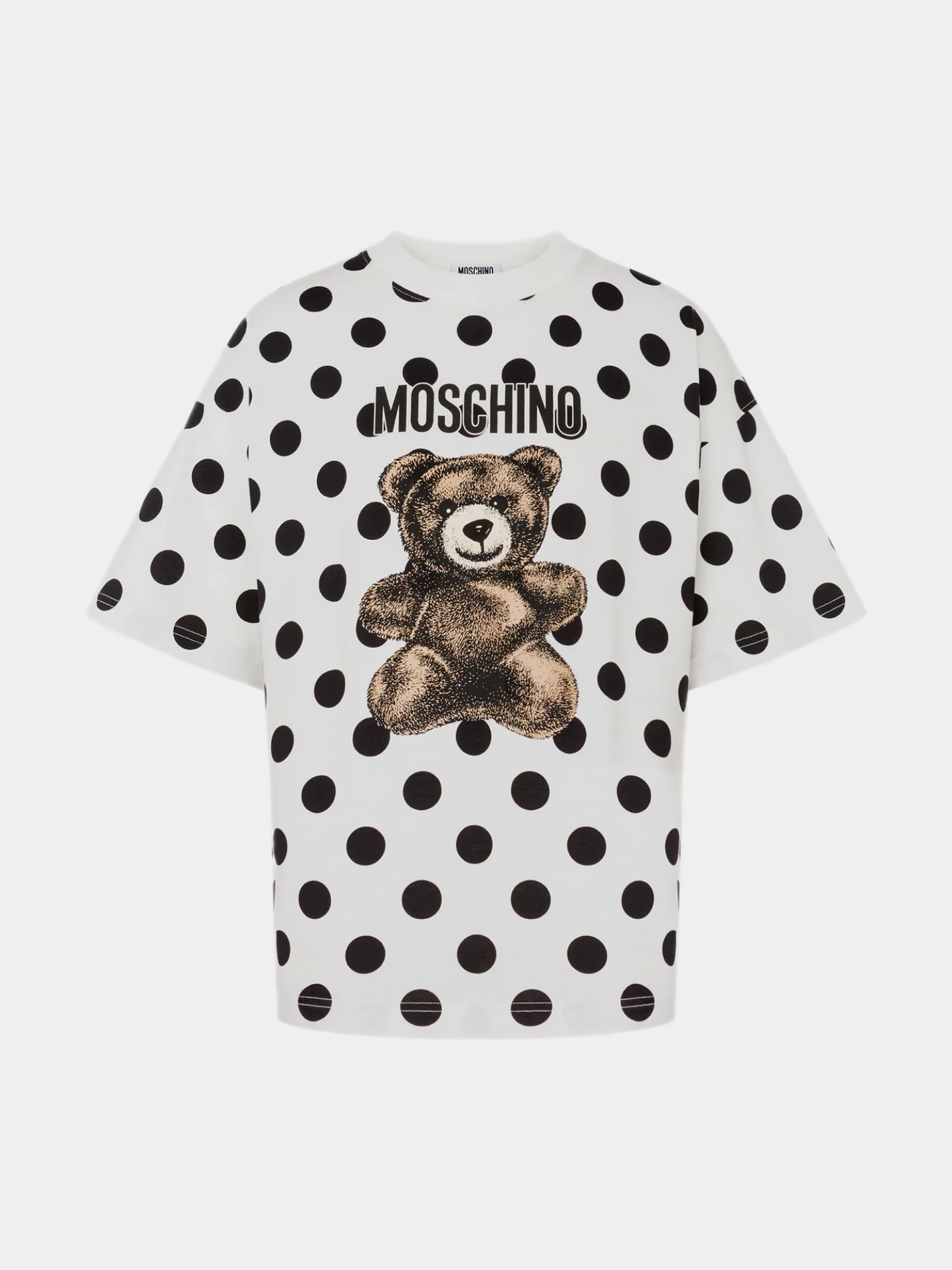 Женская футболка MOSCHINO Teddy Bear Ivory