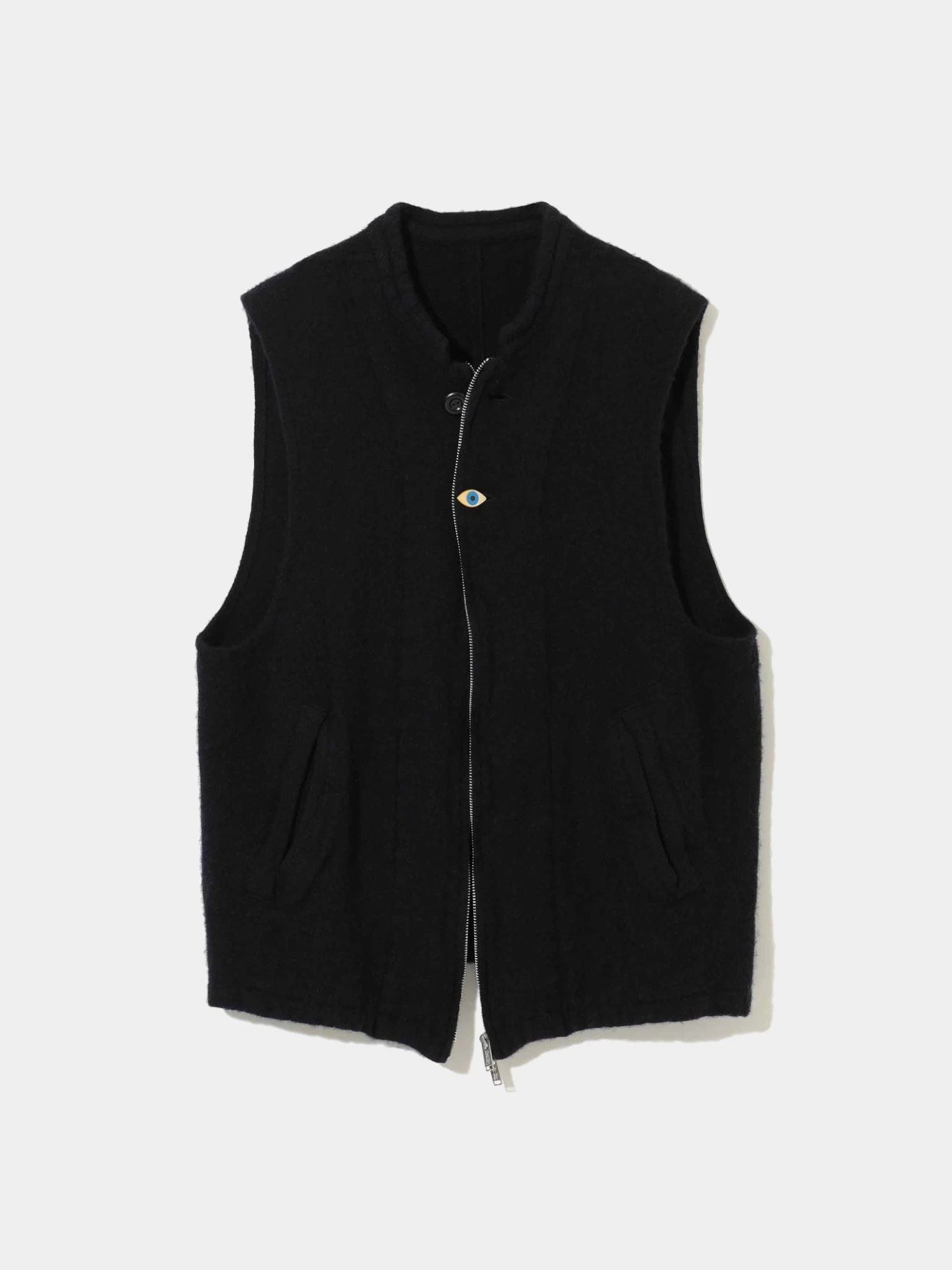 Жилет UNDERCOVER Eye-Motif Button Black