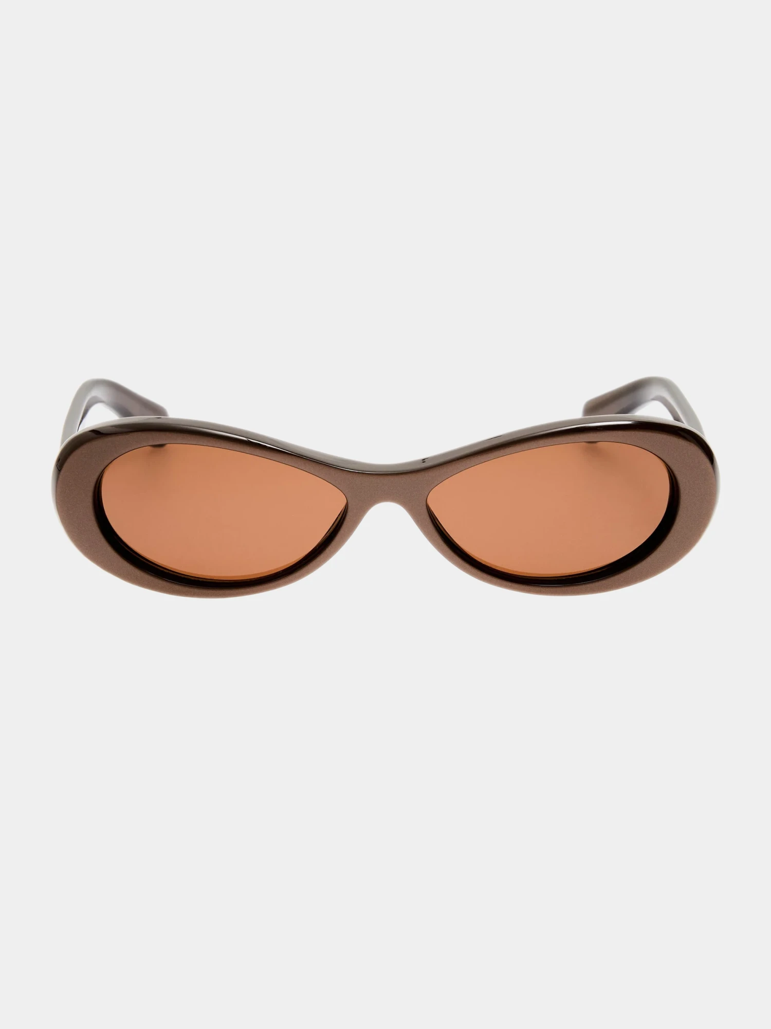 Очки JACQUEMUS Nuvola Metallic Brown