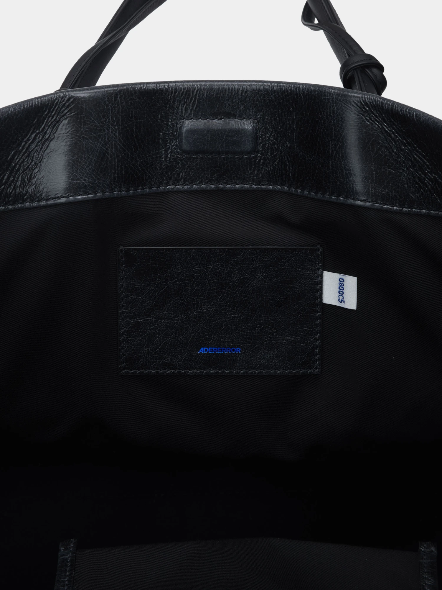 Сумка-тоут ADERERROR Wide Cracked Black