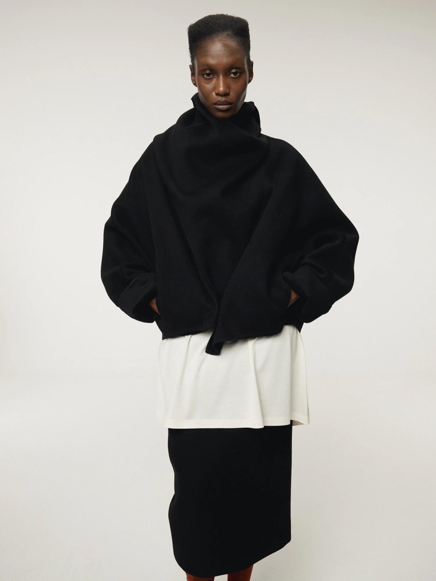Женская юбка Recto Wool Midi Black