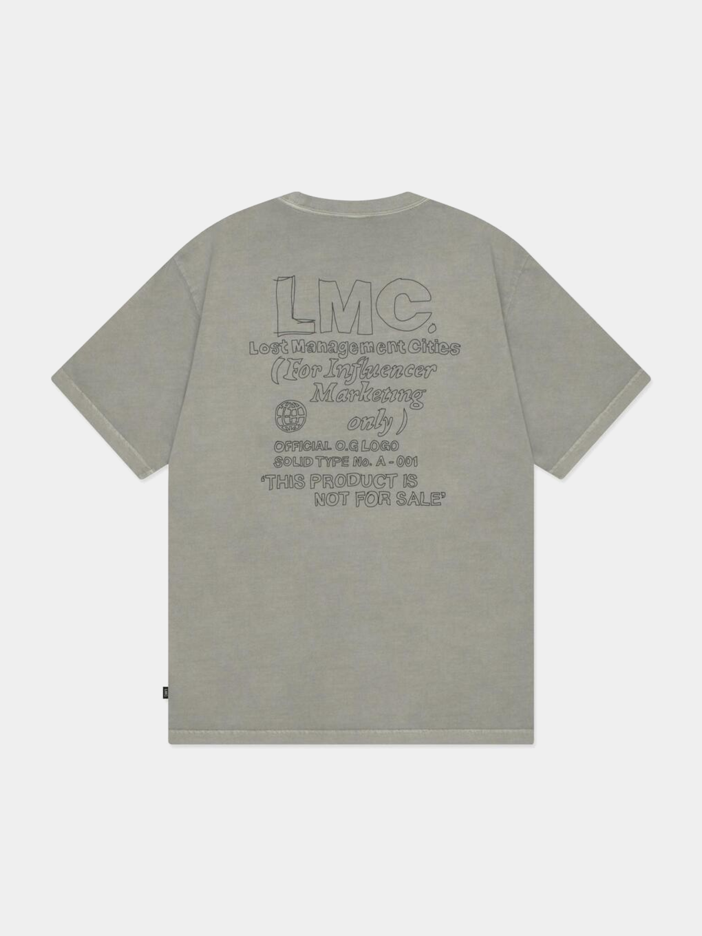 Футболка LMC FN Doodle Tee Light Grey