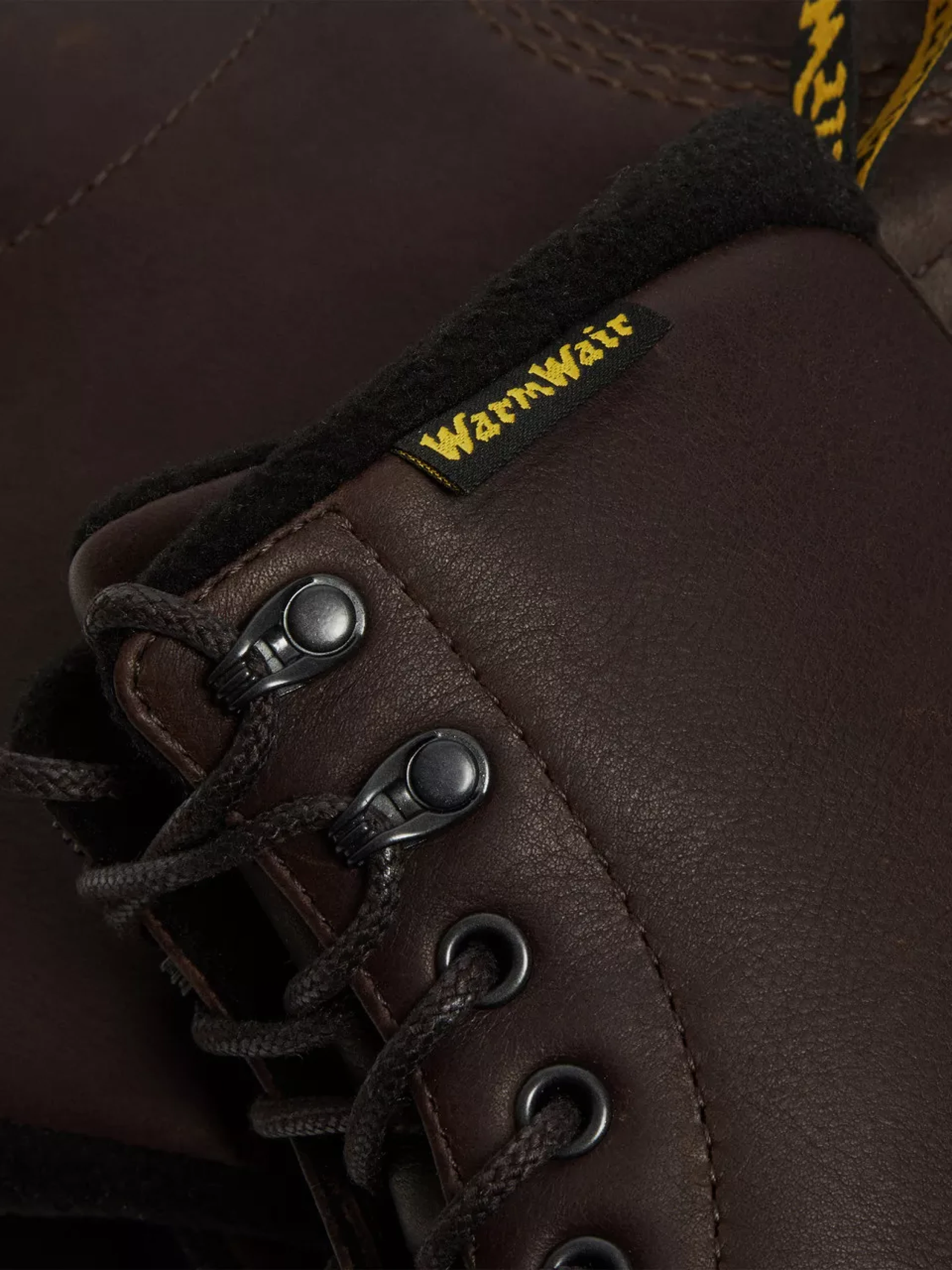 Ботинки Dr. Martens 1460 Warmwair Leather Lace Up Brown