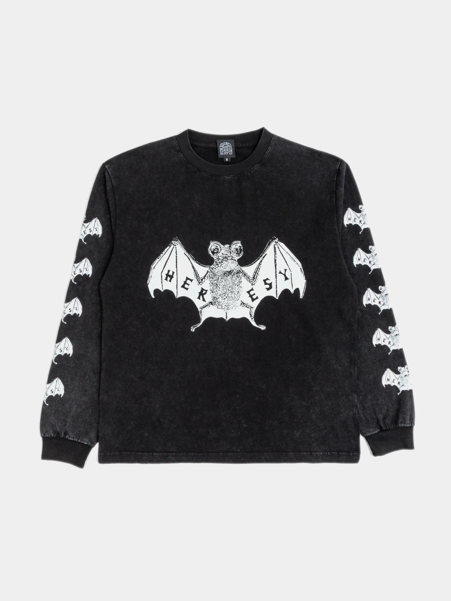 Лонгслив Heresy Bats Black