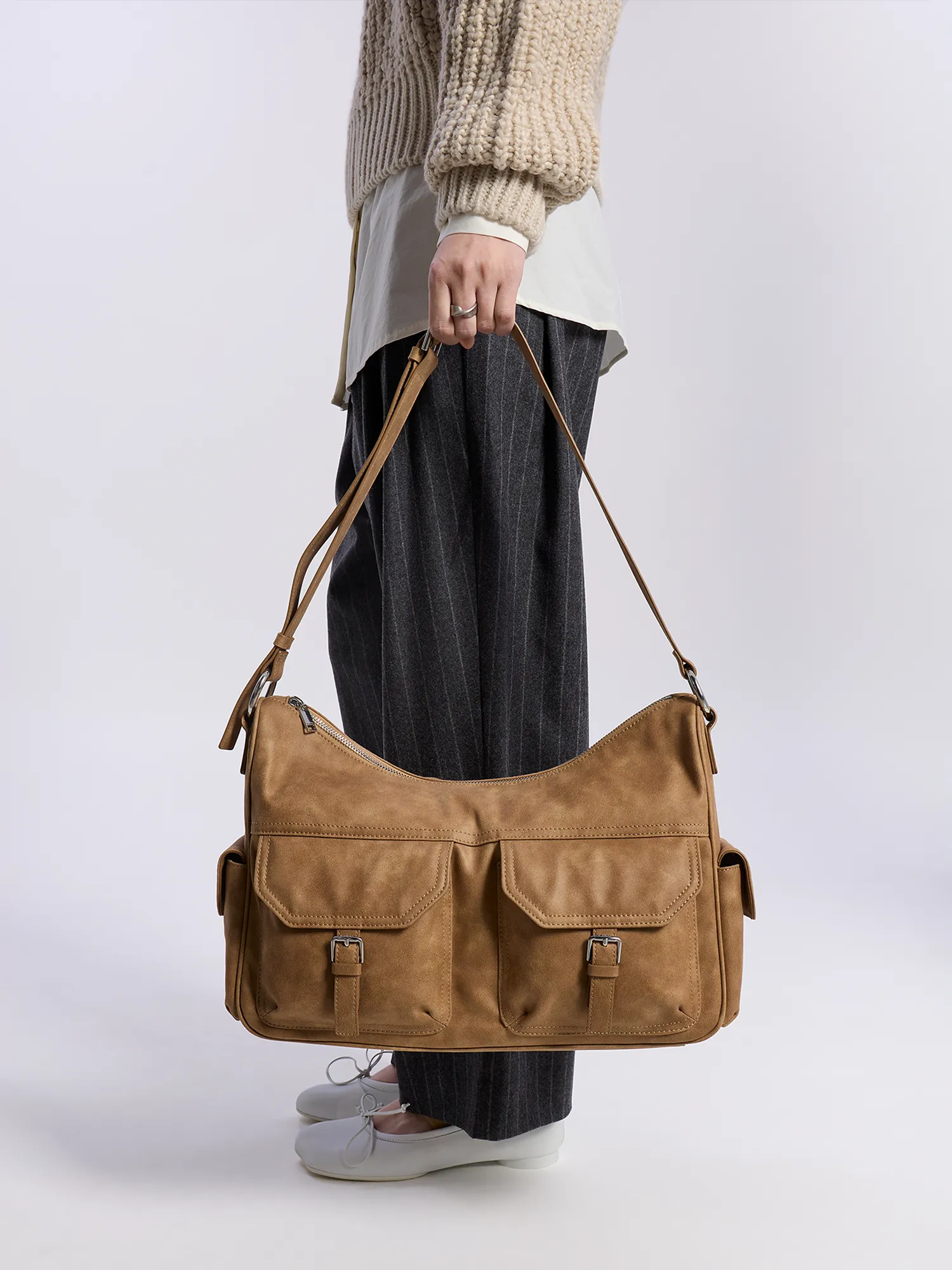 Женская сумка STAND OIL Joey Bag Camel