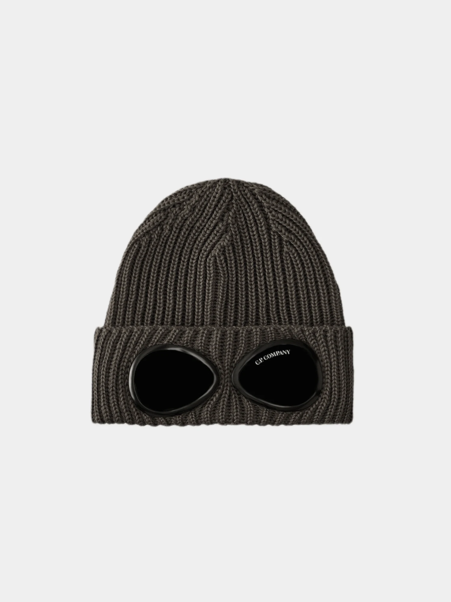 Шапка C.P. Company Extrafine Merino Wool Goggle Walnut