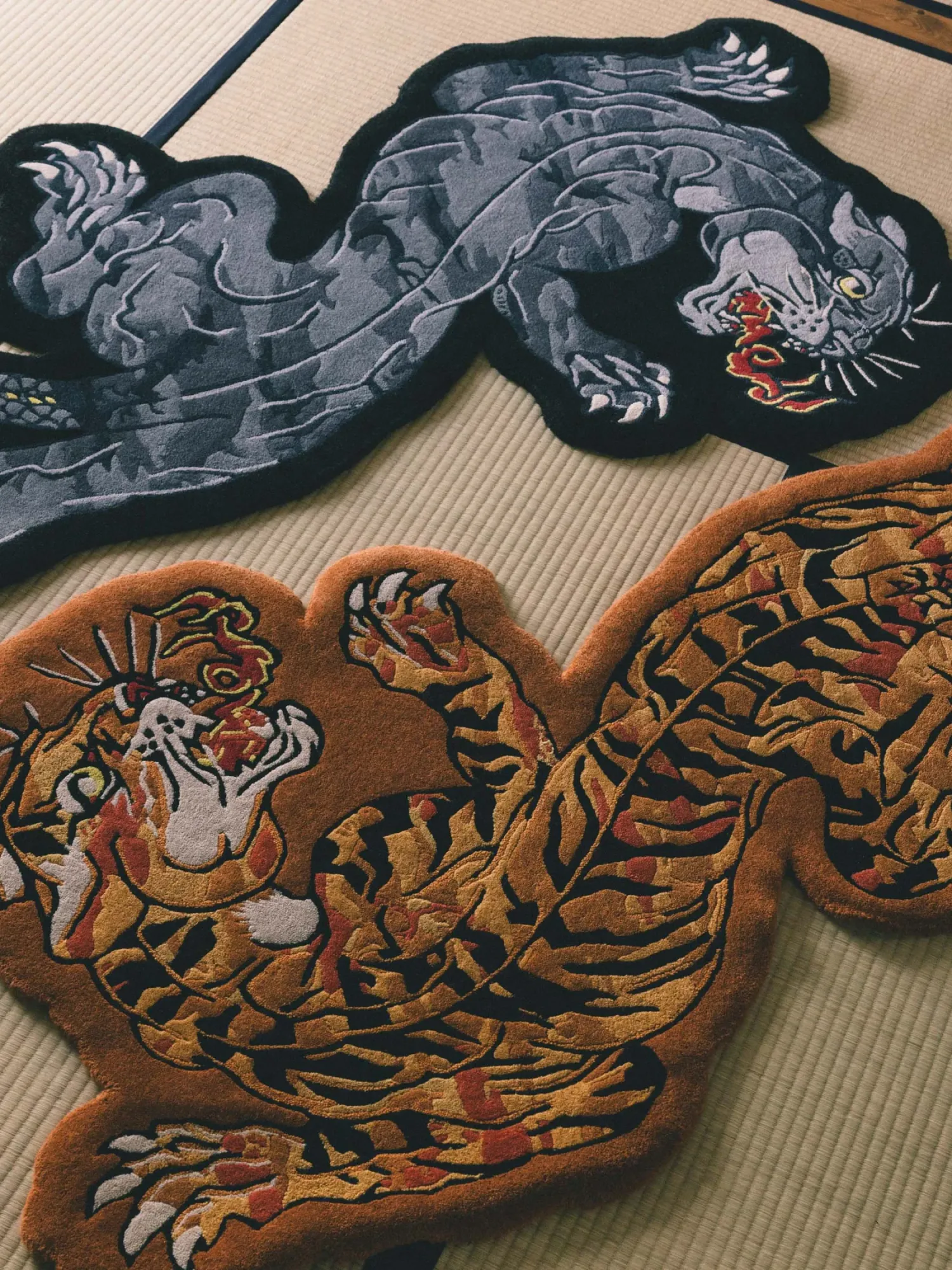 Ковер MAHARISHI 1400 Panter Chimera Rug Orange