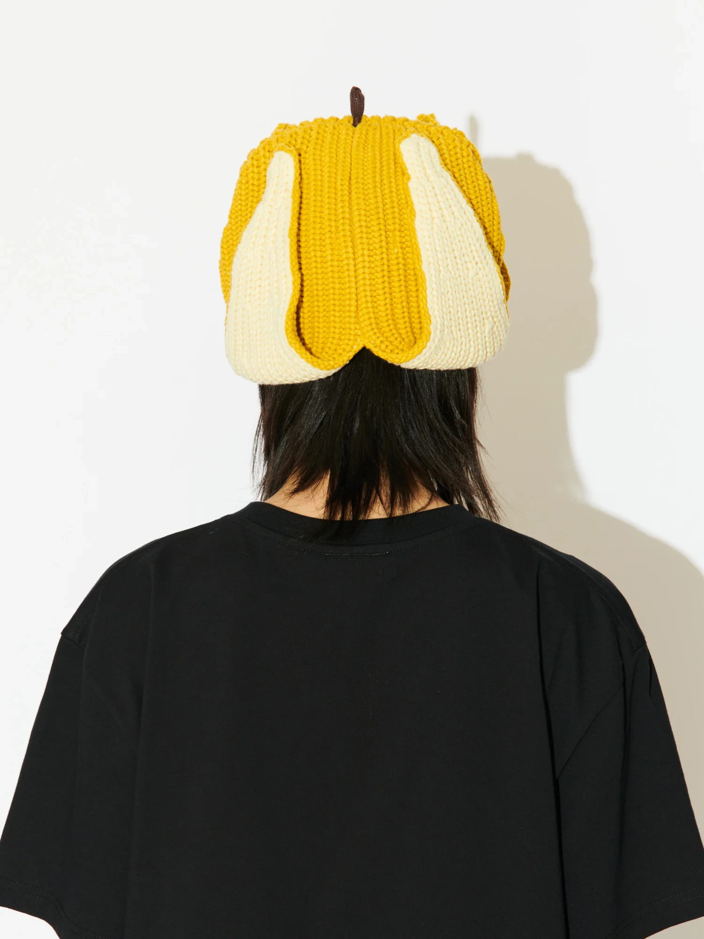 Шапка Charles Jeffrey Loverboy Chunky Banana Yellow