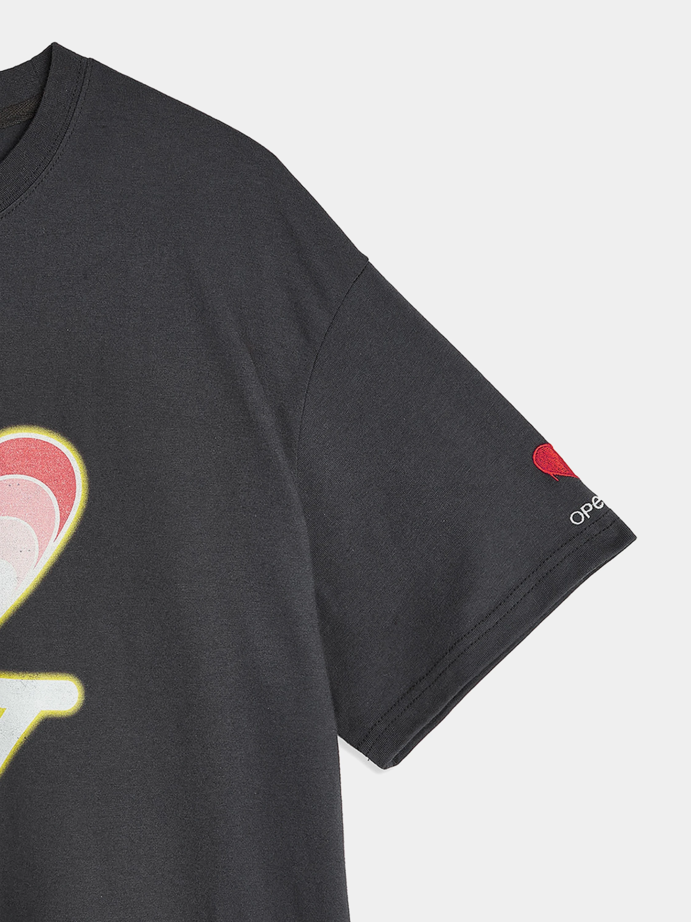 Футболка OPEN YY I Love YY Box Tee Charcoal