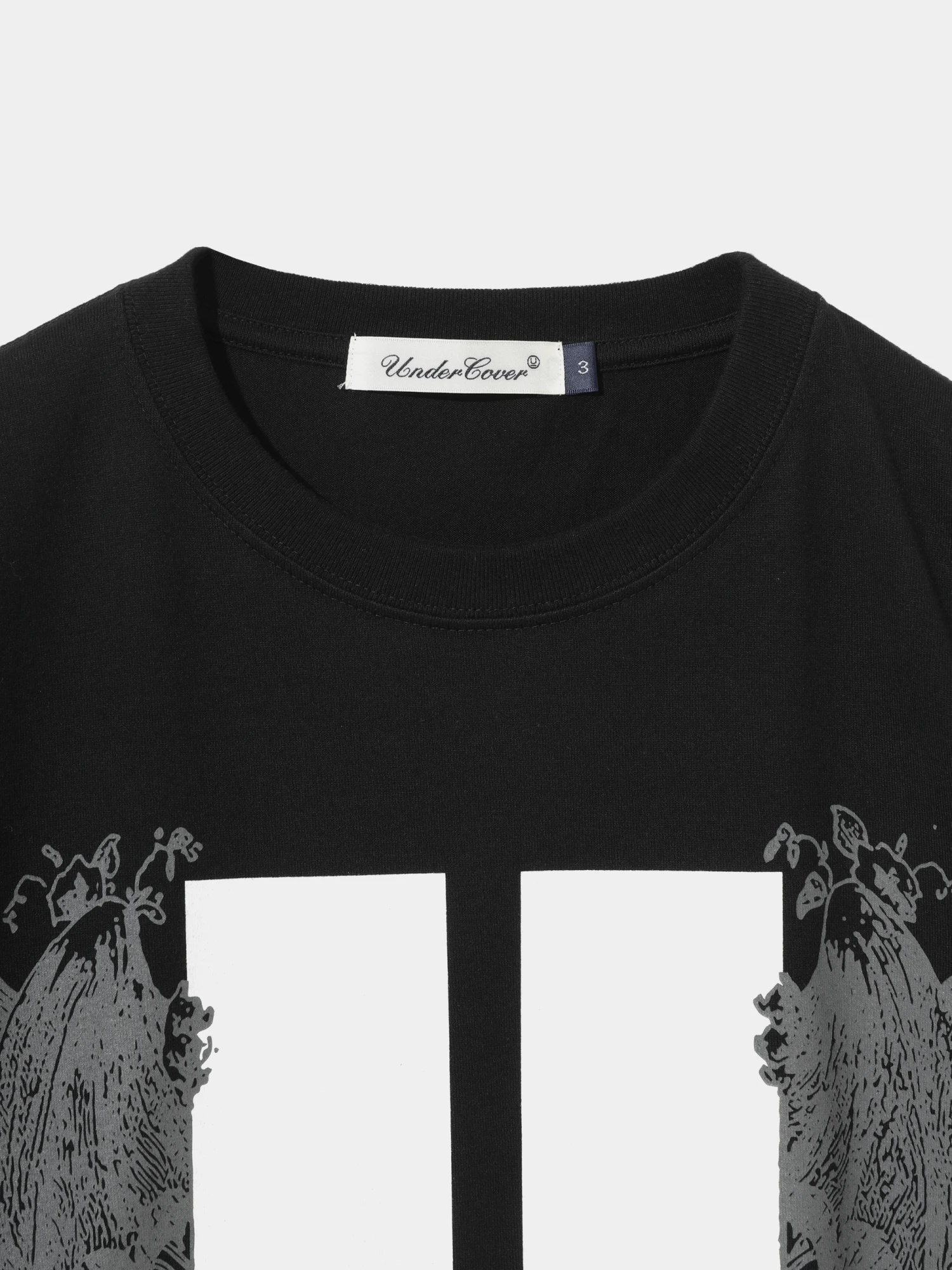 Футболка UNDERCOVER U Logo Graphic Cotton Black