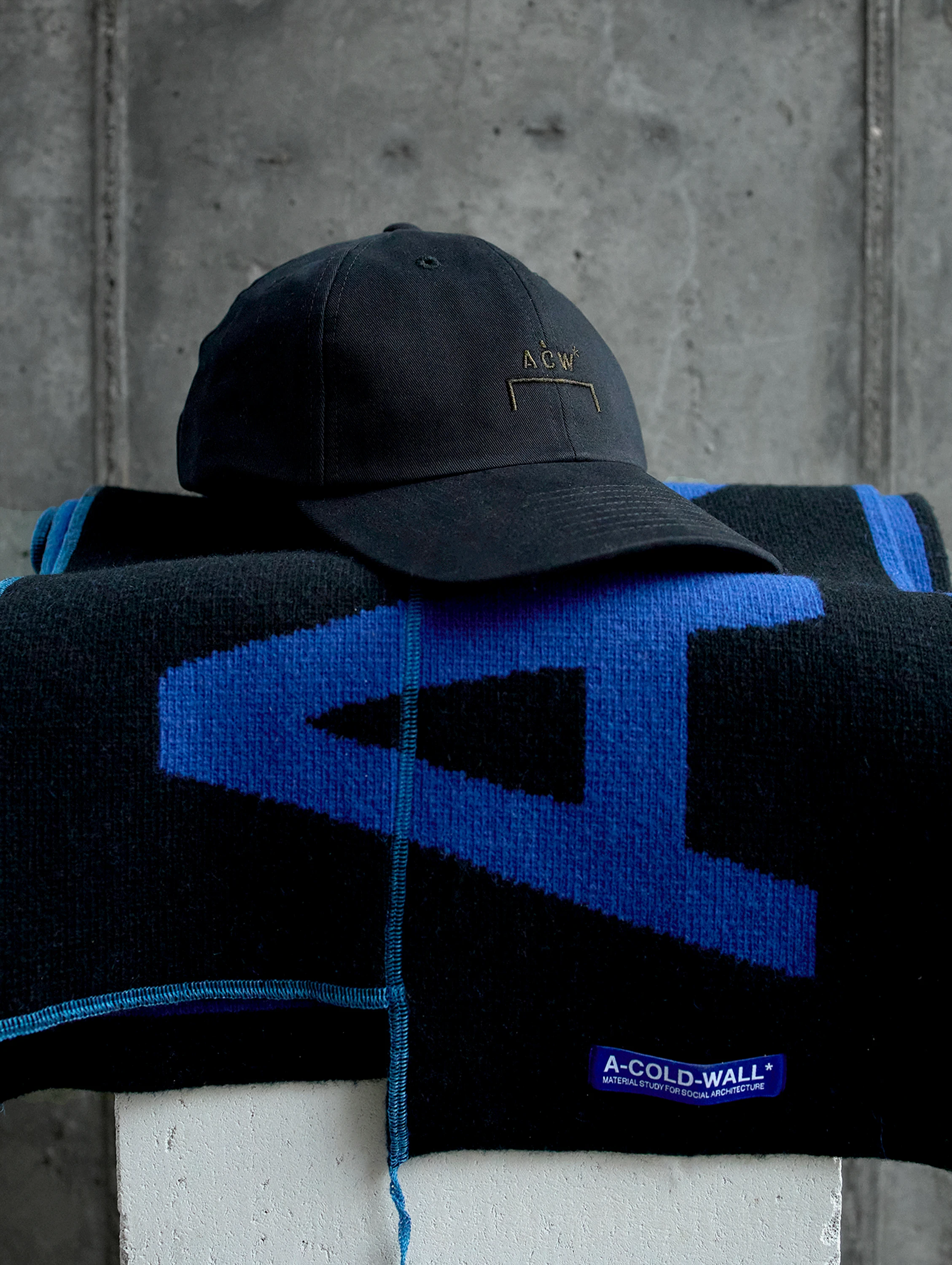Кепка A-COLD-WALL* Core Cap Black