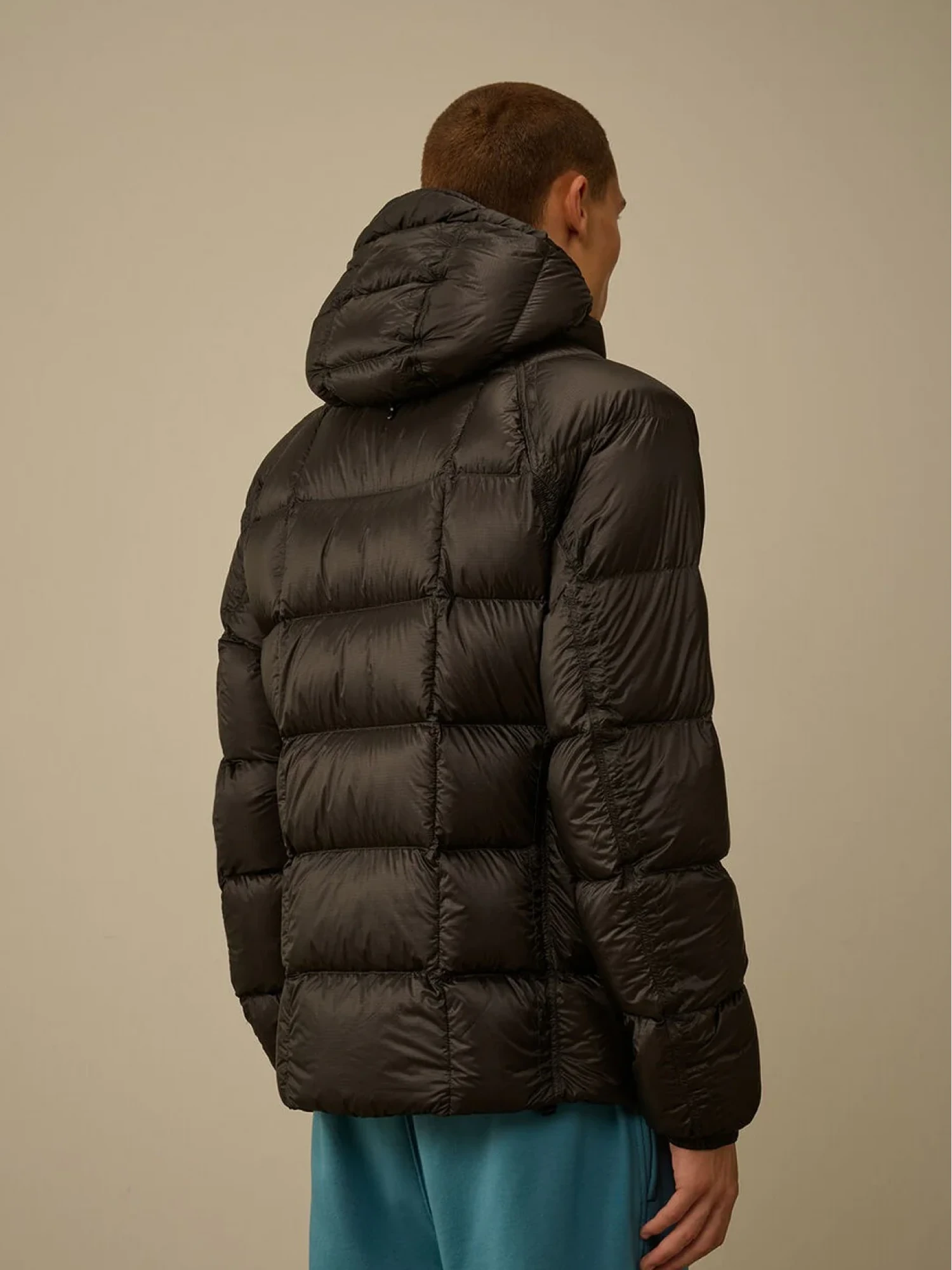 Пуховик C.P. Company  D.D. Shell Hooded Down Black