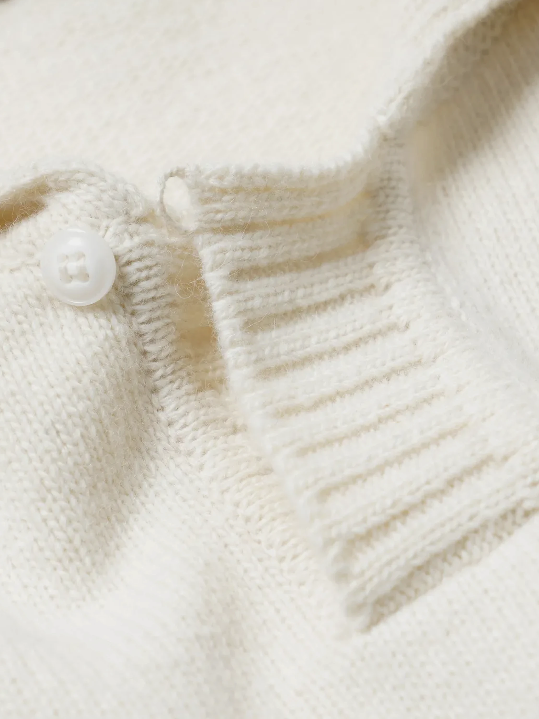 Свитер FrizmWORKS Wool Collar Knit Pullover Ivory