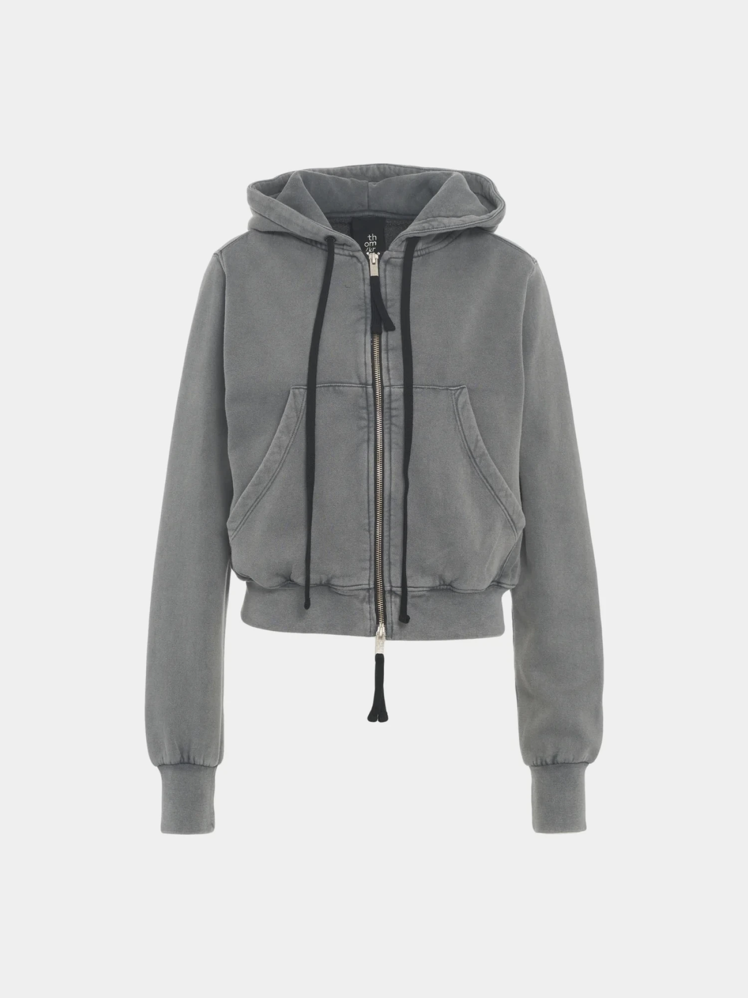 Женское зип-худи thom/krom W SJ 495 Used Grey