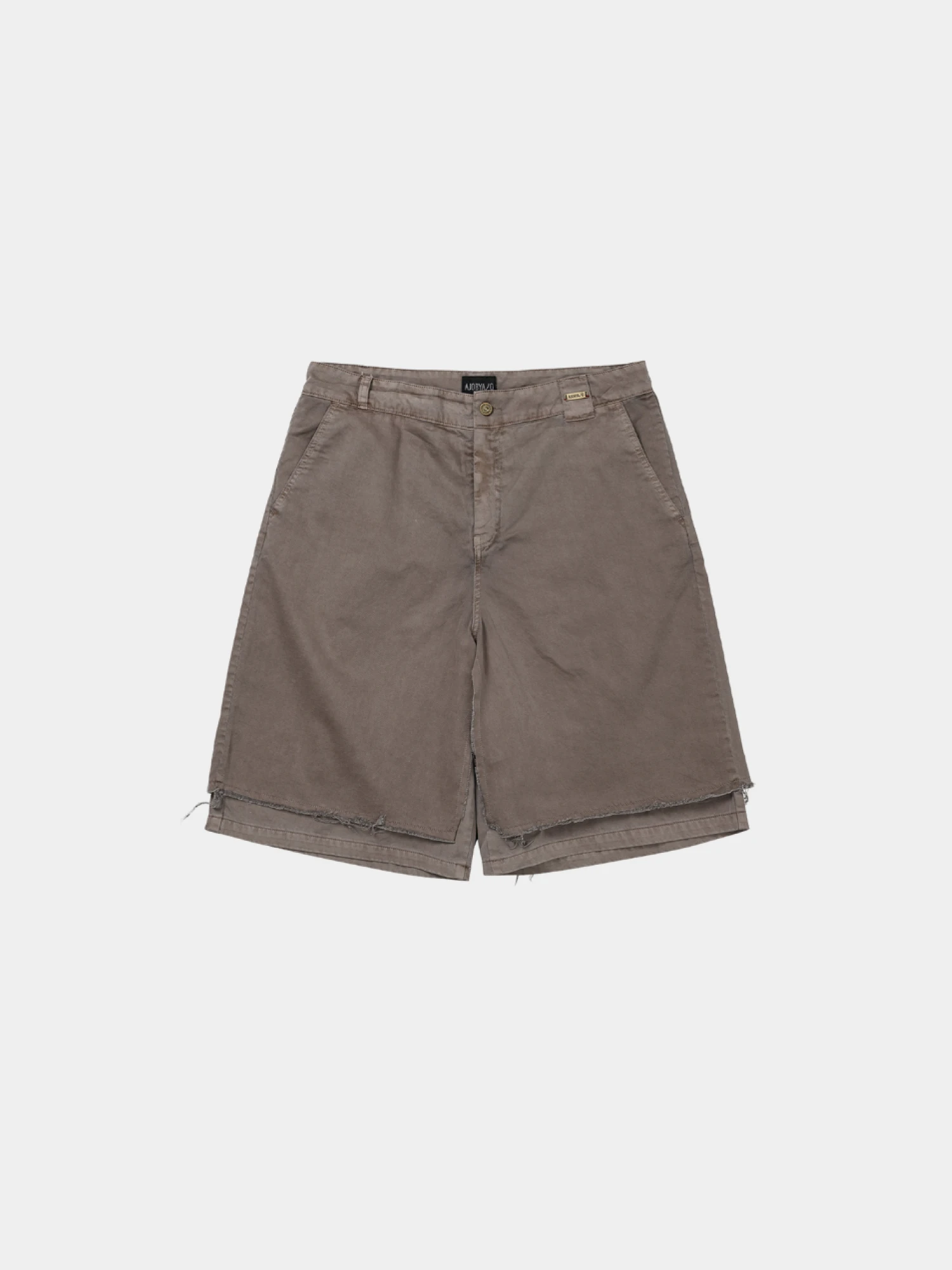 Шорты AJOBYAJO Washed Layered Skirt Brown