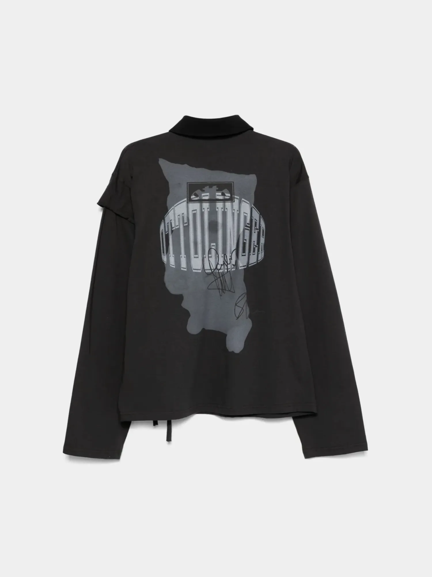 Женское Поло Ottolinger Polo L/S Black