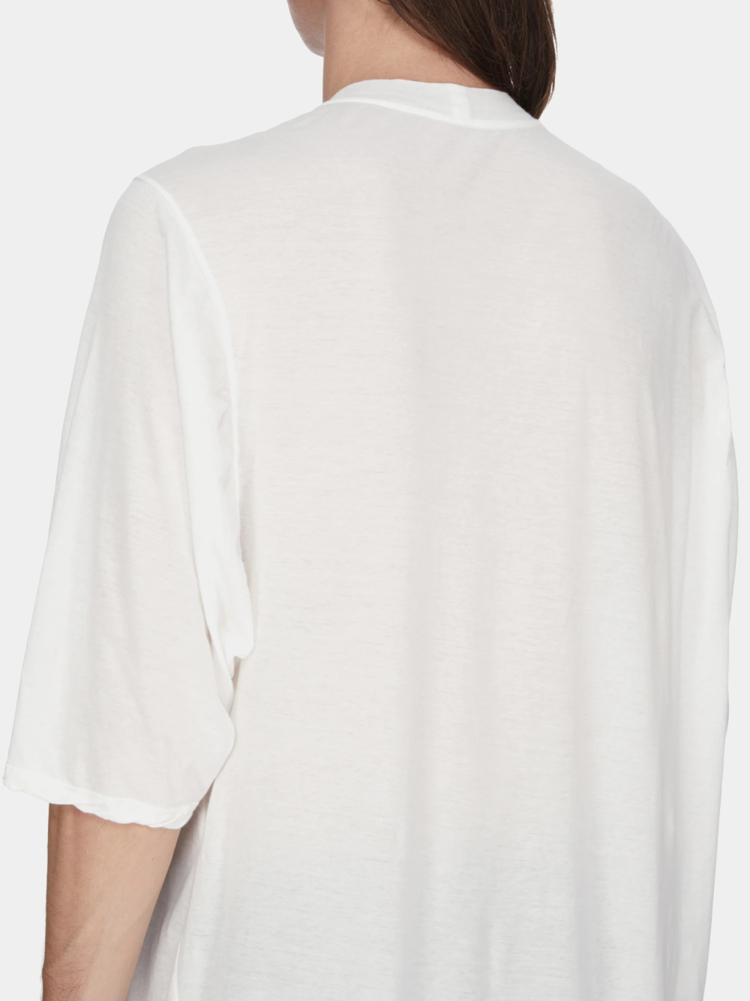 Футболка Rick Owens Jumbo SS T Milk Wash/Black