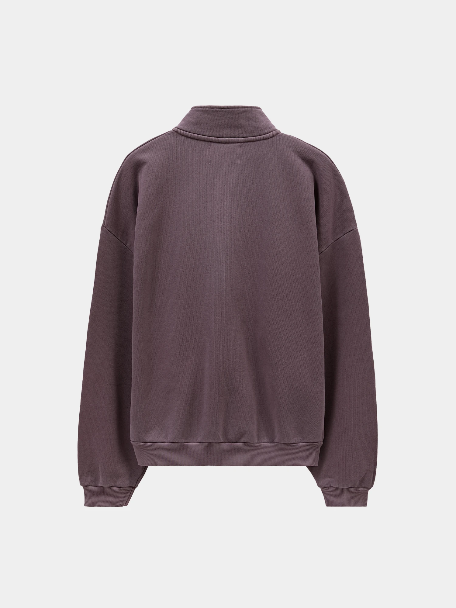 Халф-зип MKI MIYUKI ZOKU Uniform Quarter Zip Pigment Raisin