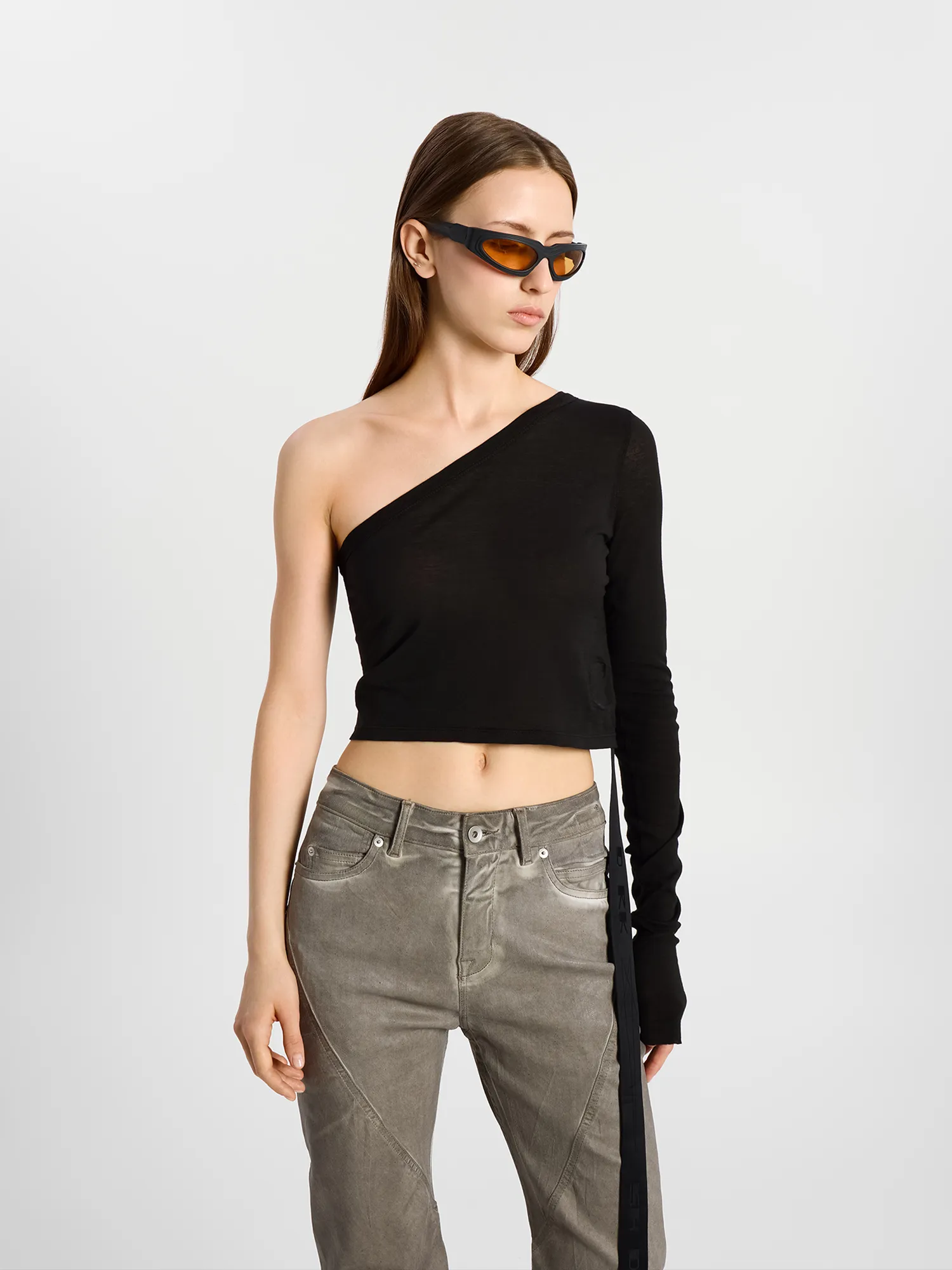 Женский топ RICK OWENS Drkshdw Ziggy Top Black