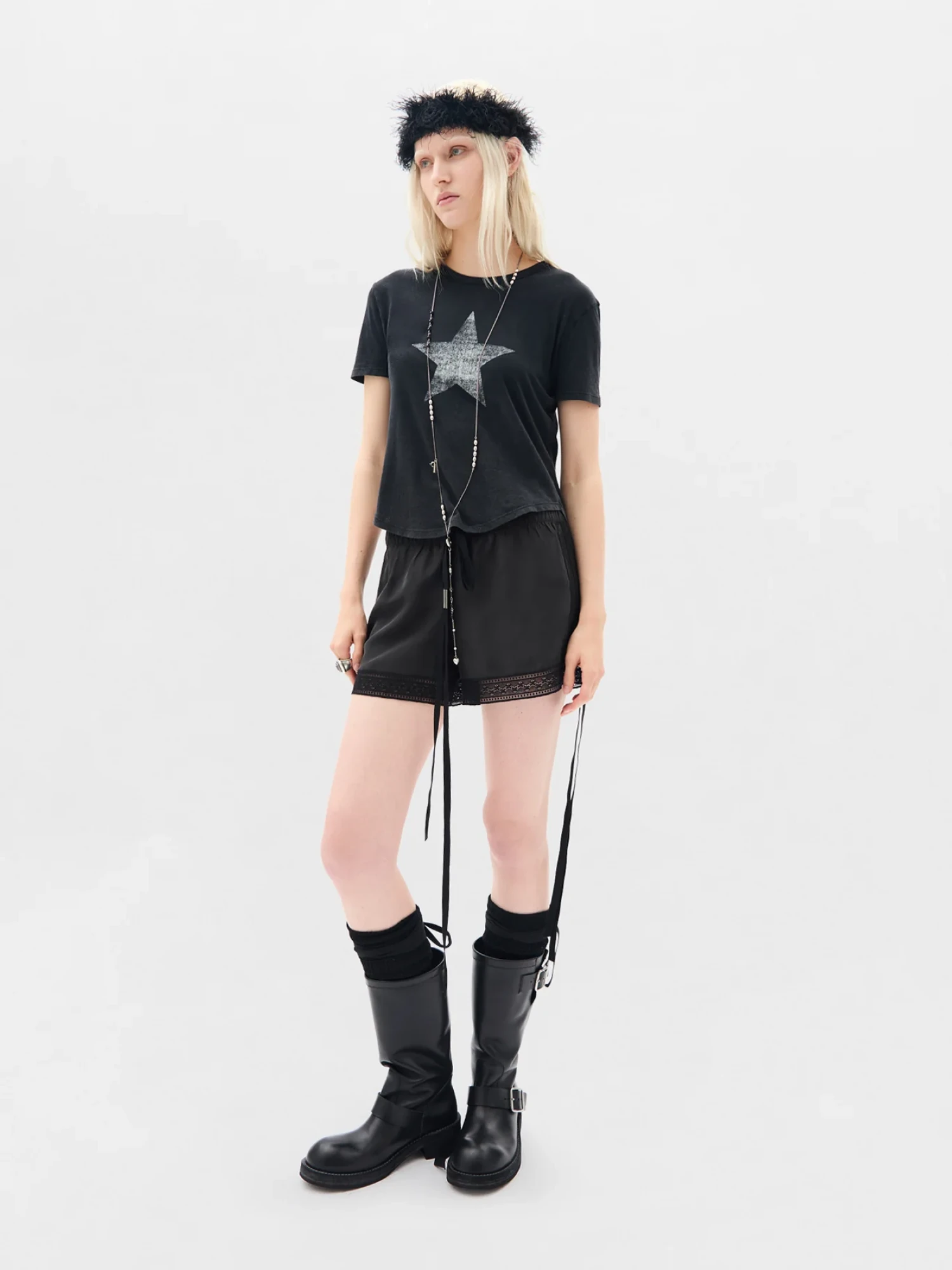 Женские шорты Ann Demeulemeester Ante Black