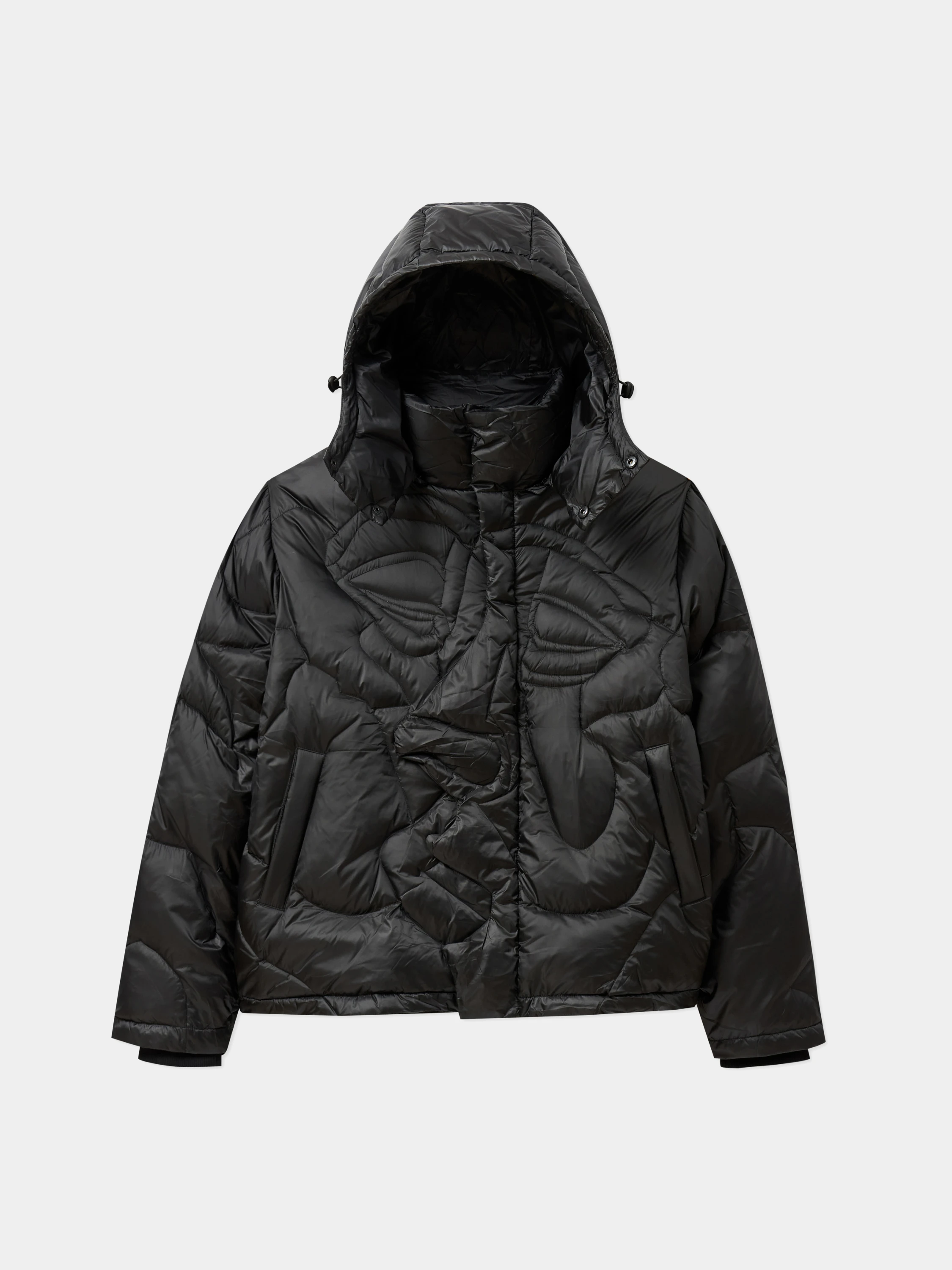 Пуховик KidSuper Kissing Puffer Black
