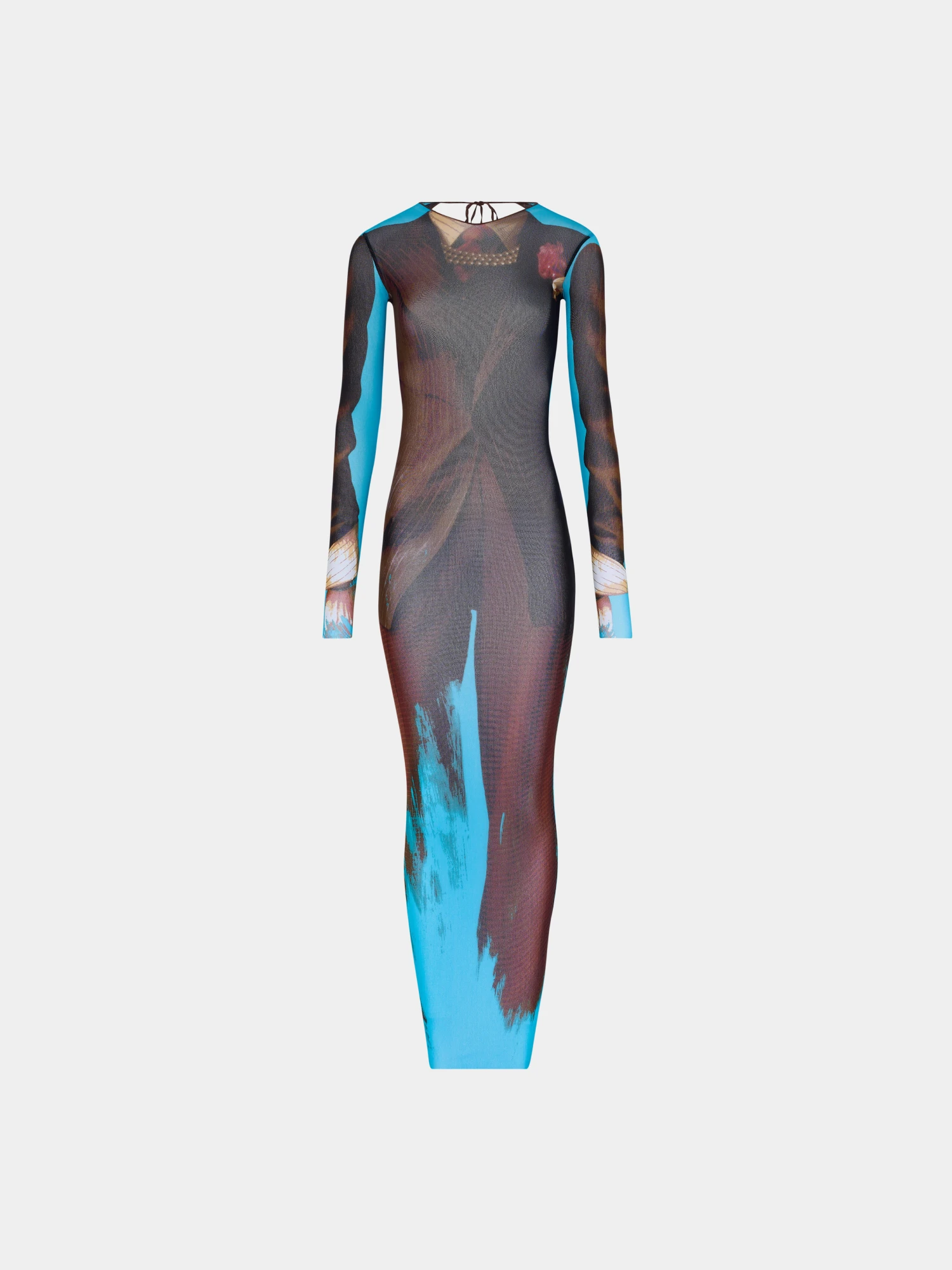 Женское платье Jean Paul Gaultier Re-Edition: La Robe Tennis Multicolor