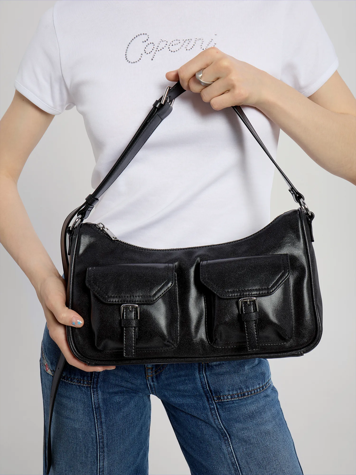 Женская сумка STAND OIL Joey Bag Mini Black