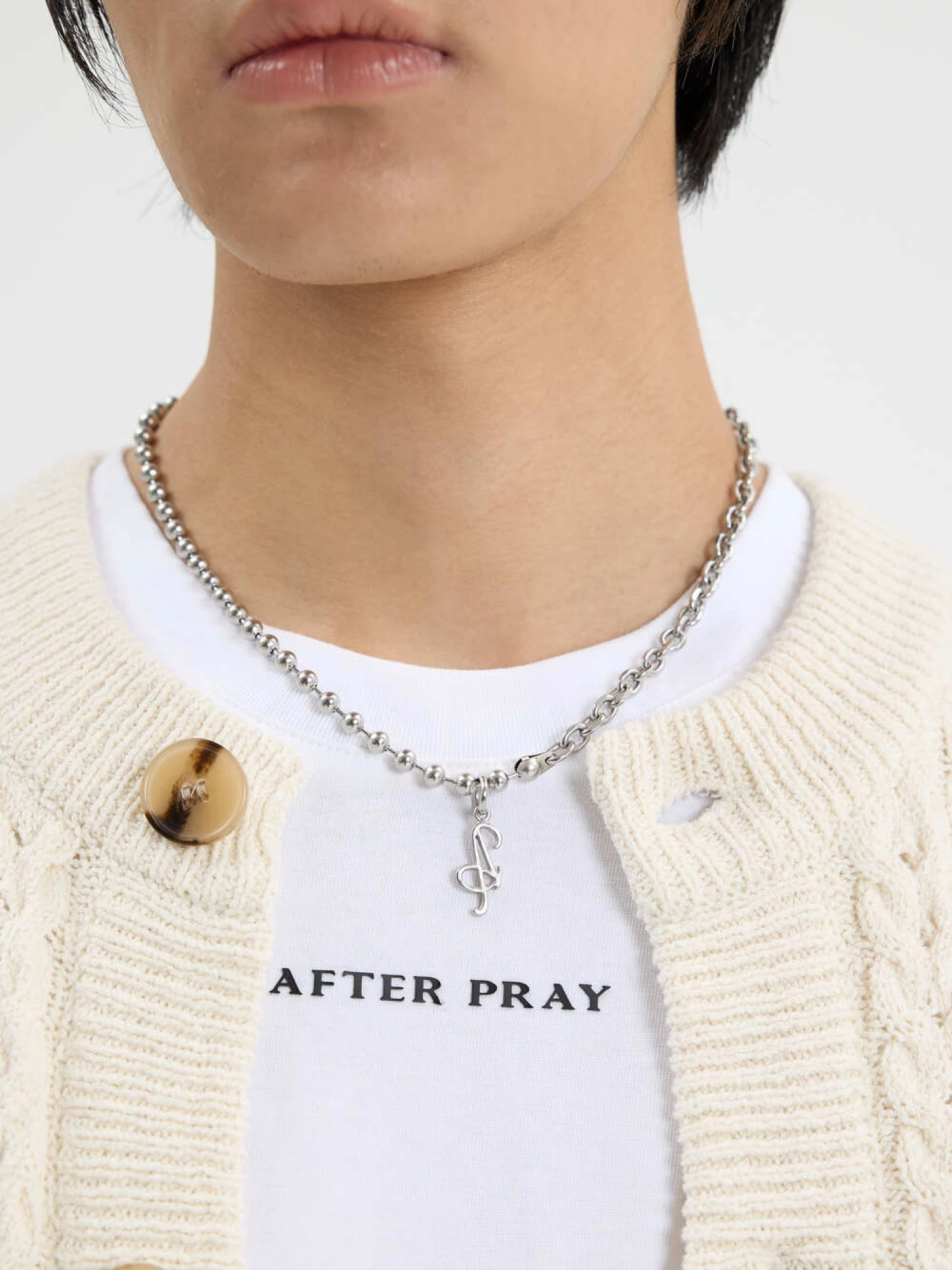 Ожерелье AFTER PRAY Essential Layered Silver