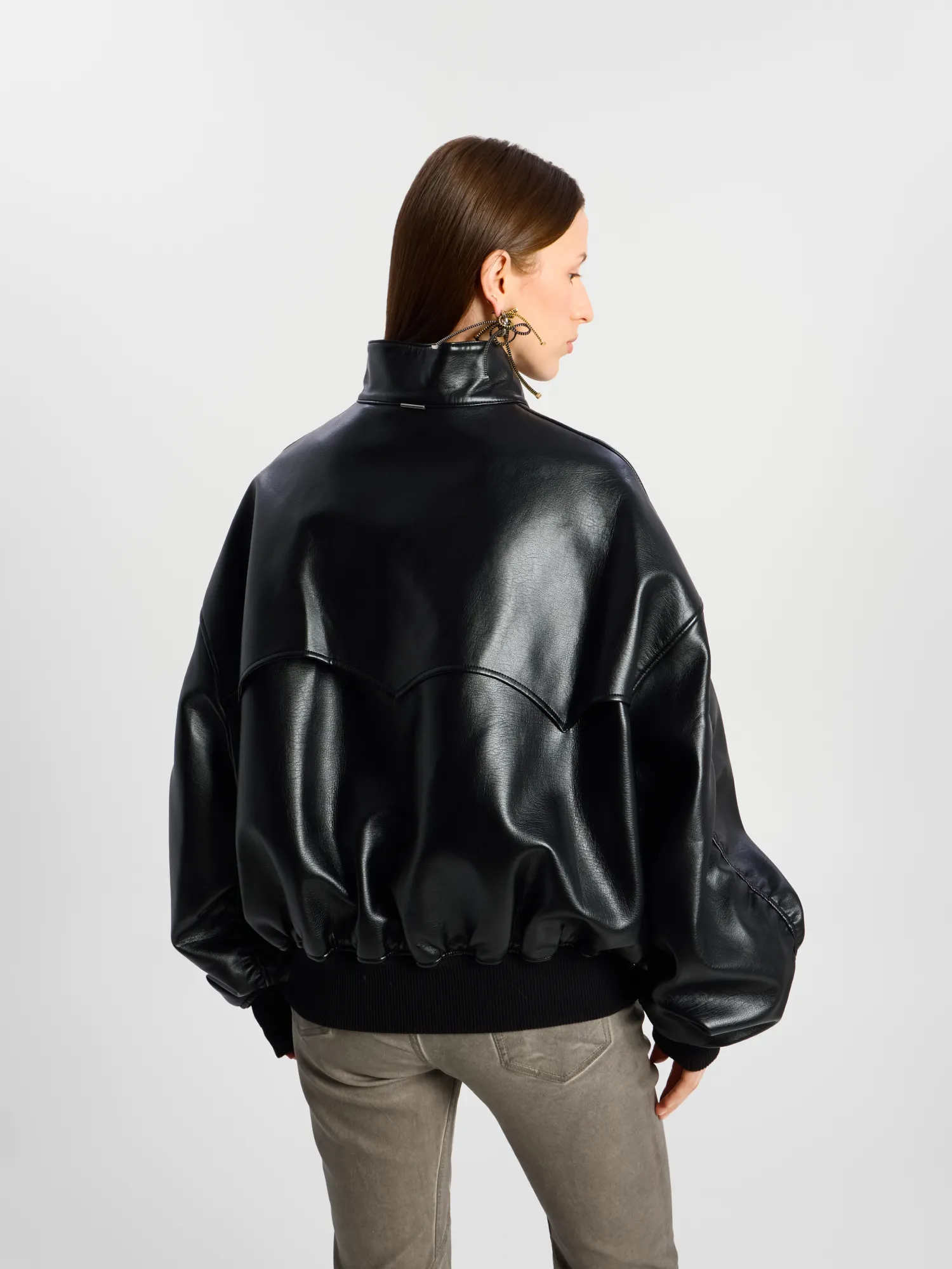 Женская Куртка System  Leather Herrington Black