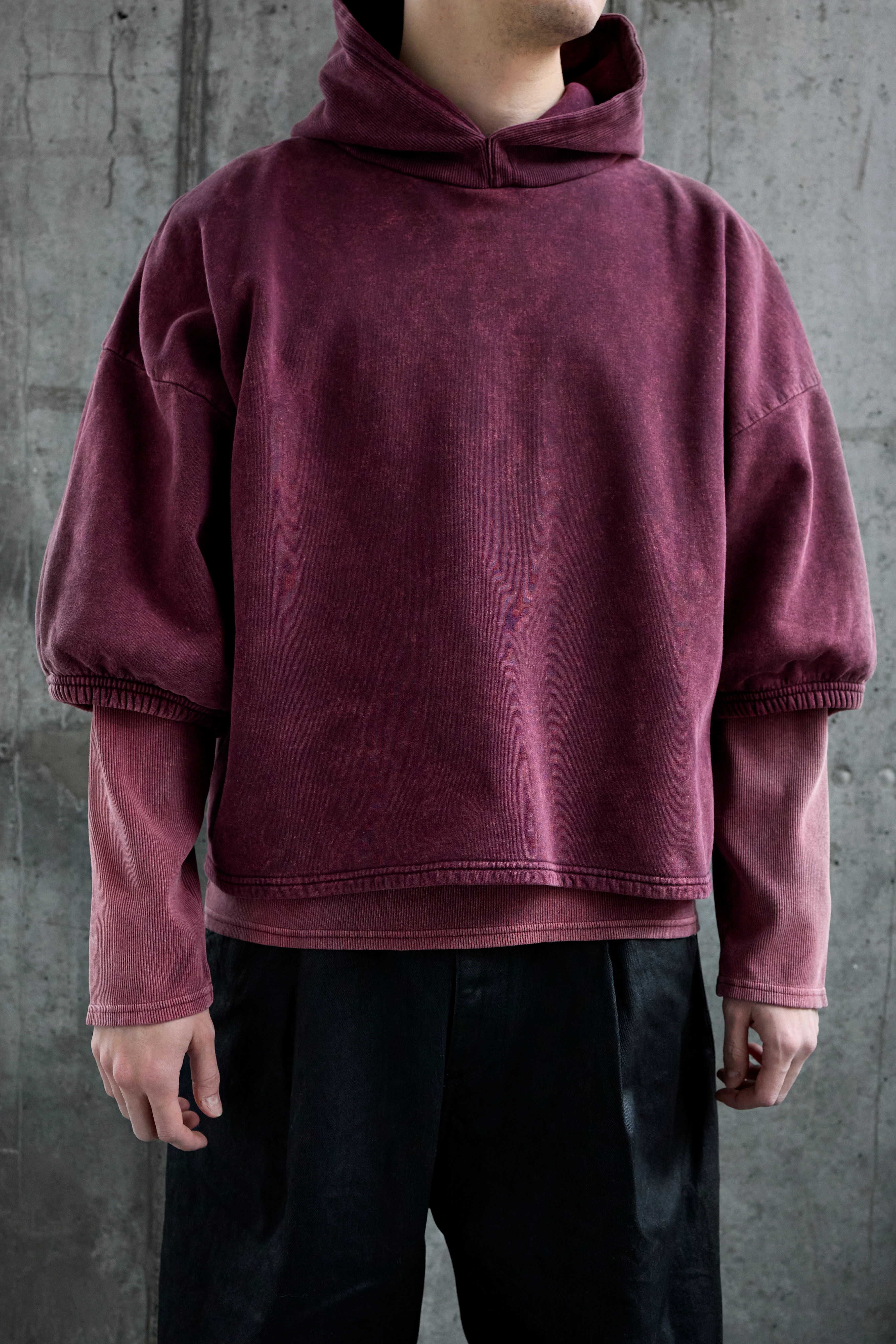 Худи PDF Rocky Hoodie Bordeauxx