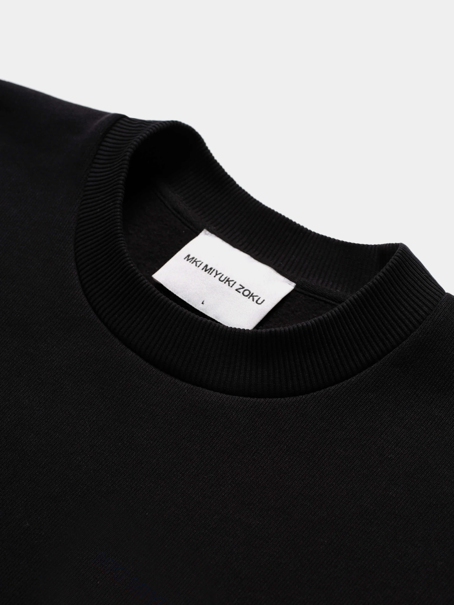 Свитшот MKI MIYUKI ZOKU Uniform Crewneck Black