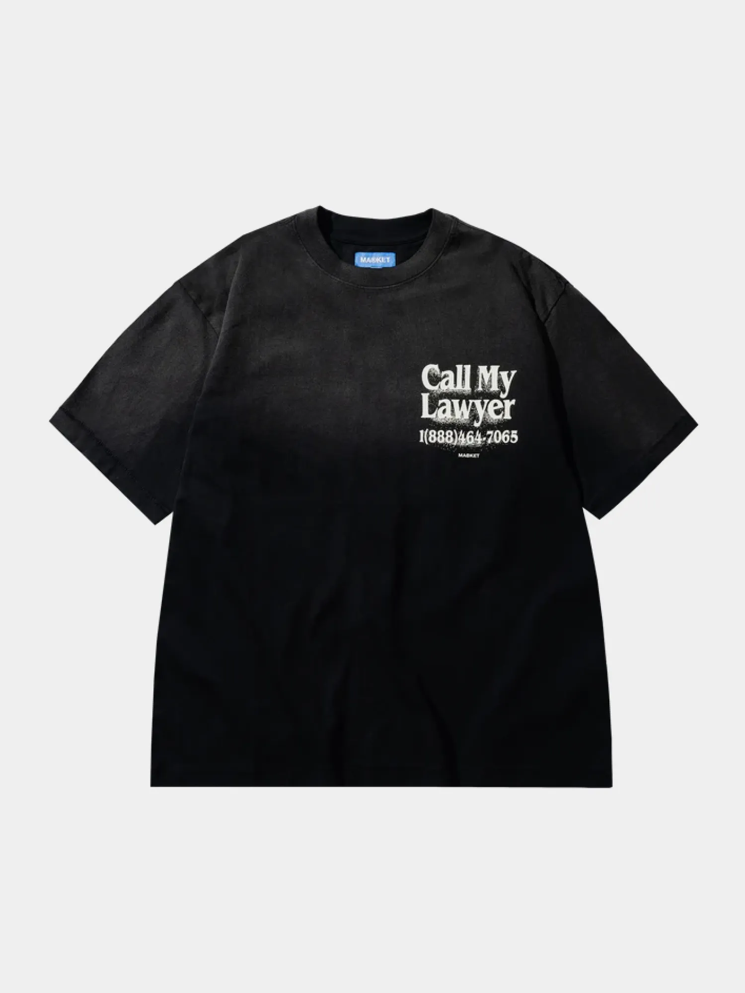 Футболка MARKET CALL MY LAWYER 3D T-SHIRT Black