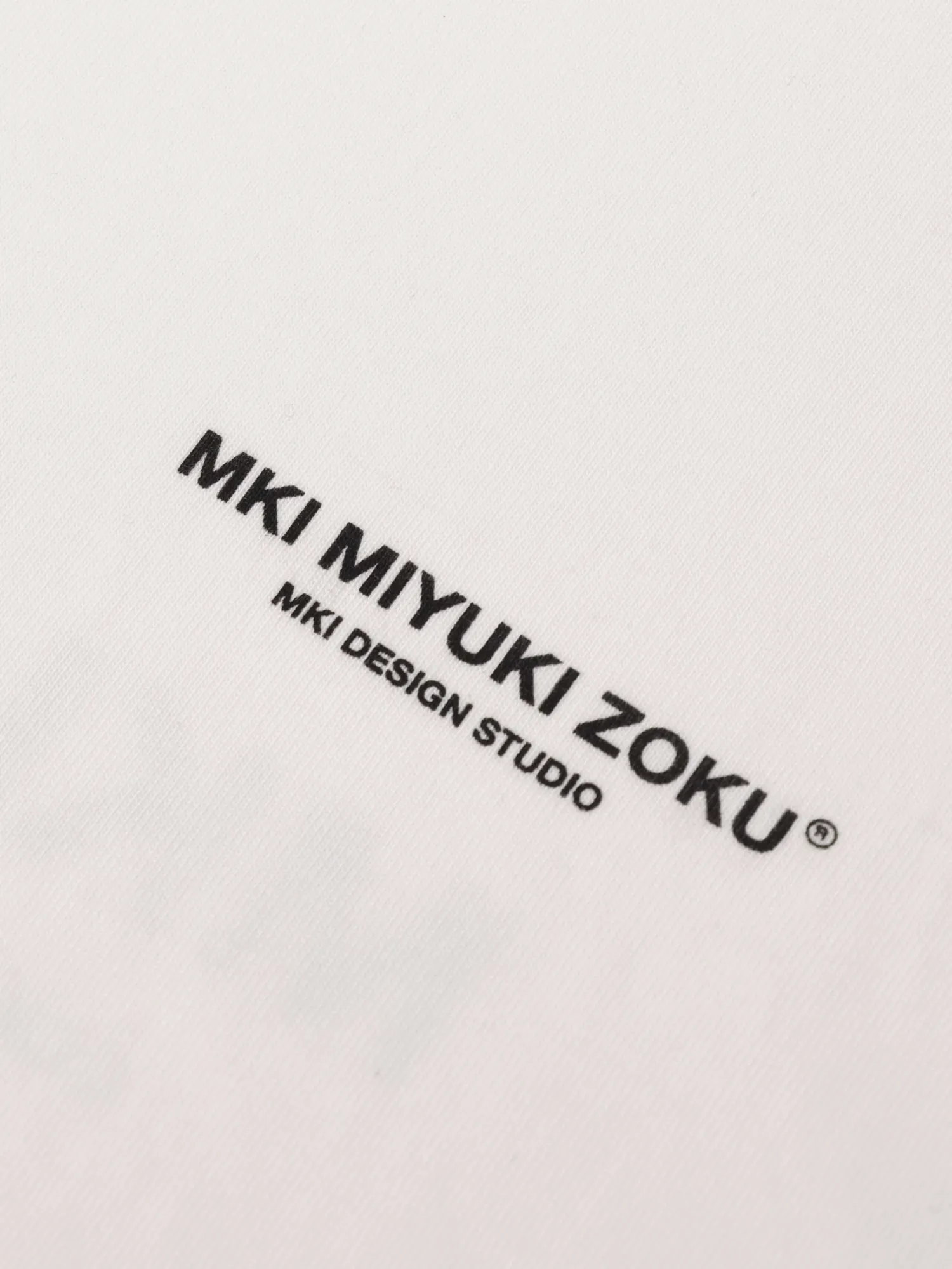 Лонгслив MKI MIYUKI ZOKU Design Studio L/S White