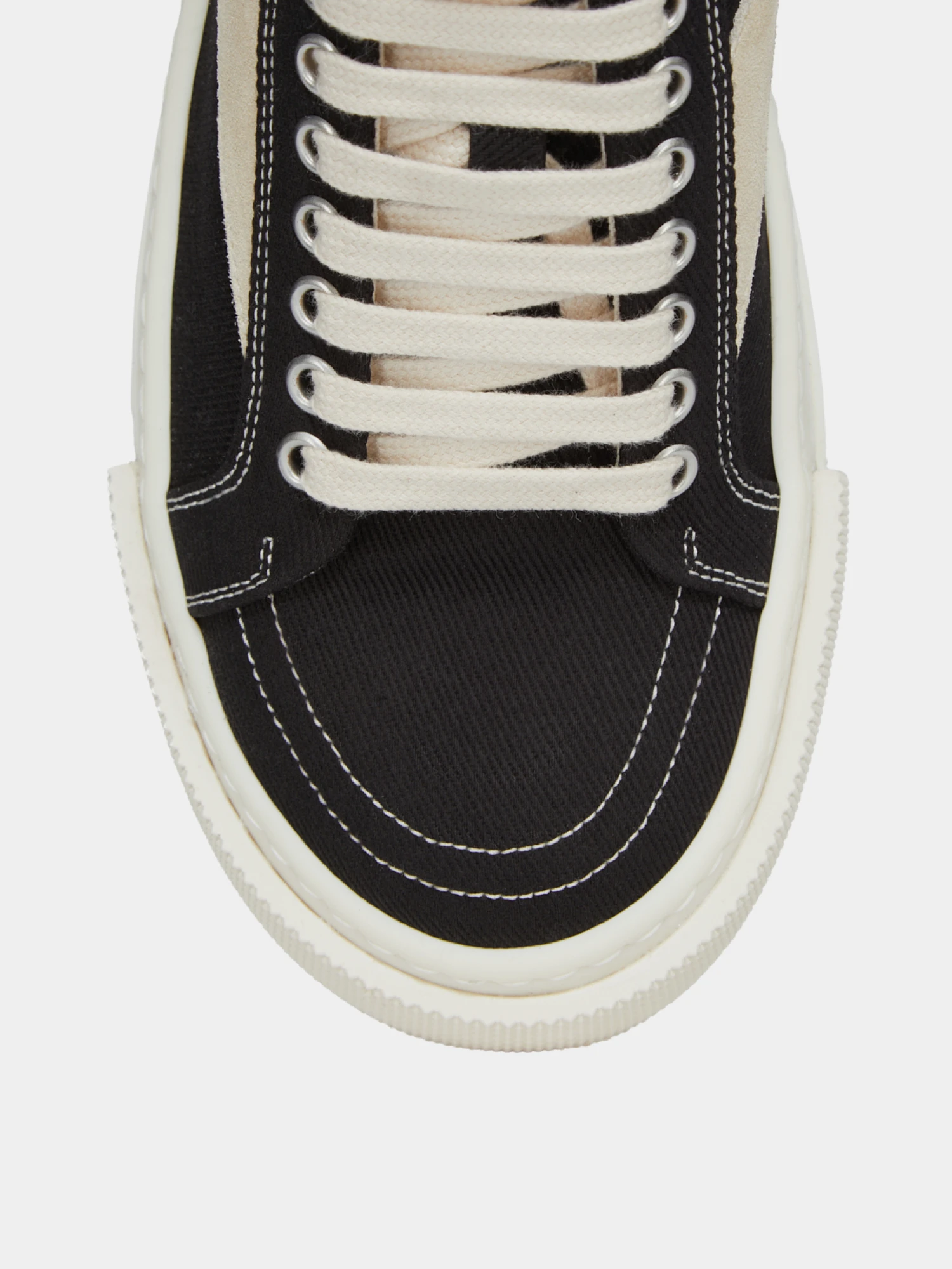 Кеды RICK OWENS DRKSHDW Denim Vintage Black/Milk