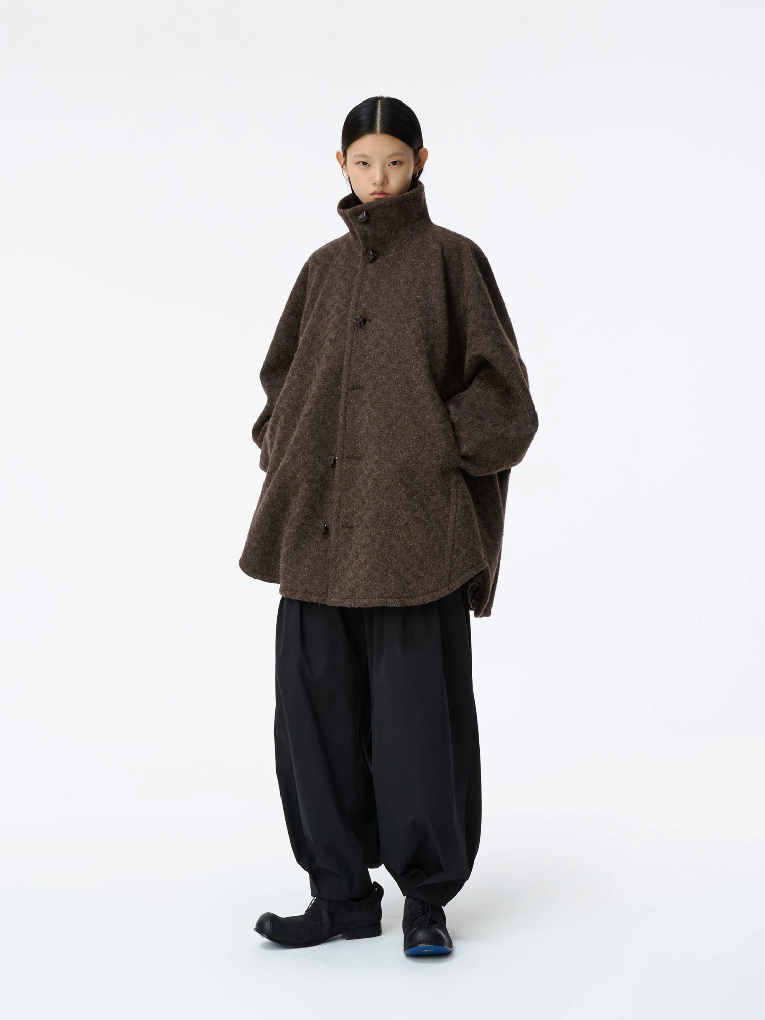 Пальто ADERERROR Coat Product. 5 Brown