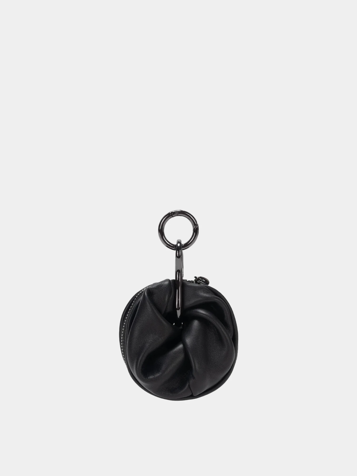 Ключница COTE&CIEL Keychain Aóos Nano Alias Leather Agate Black