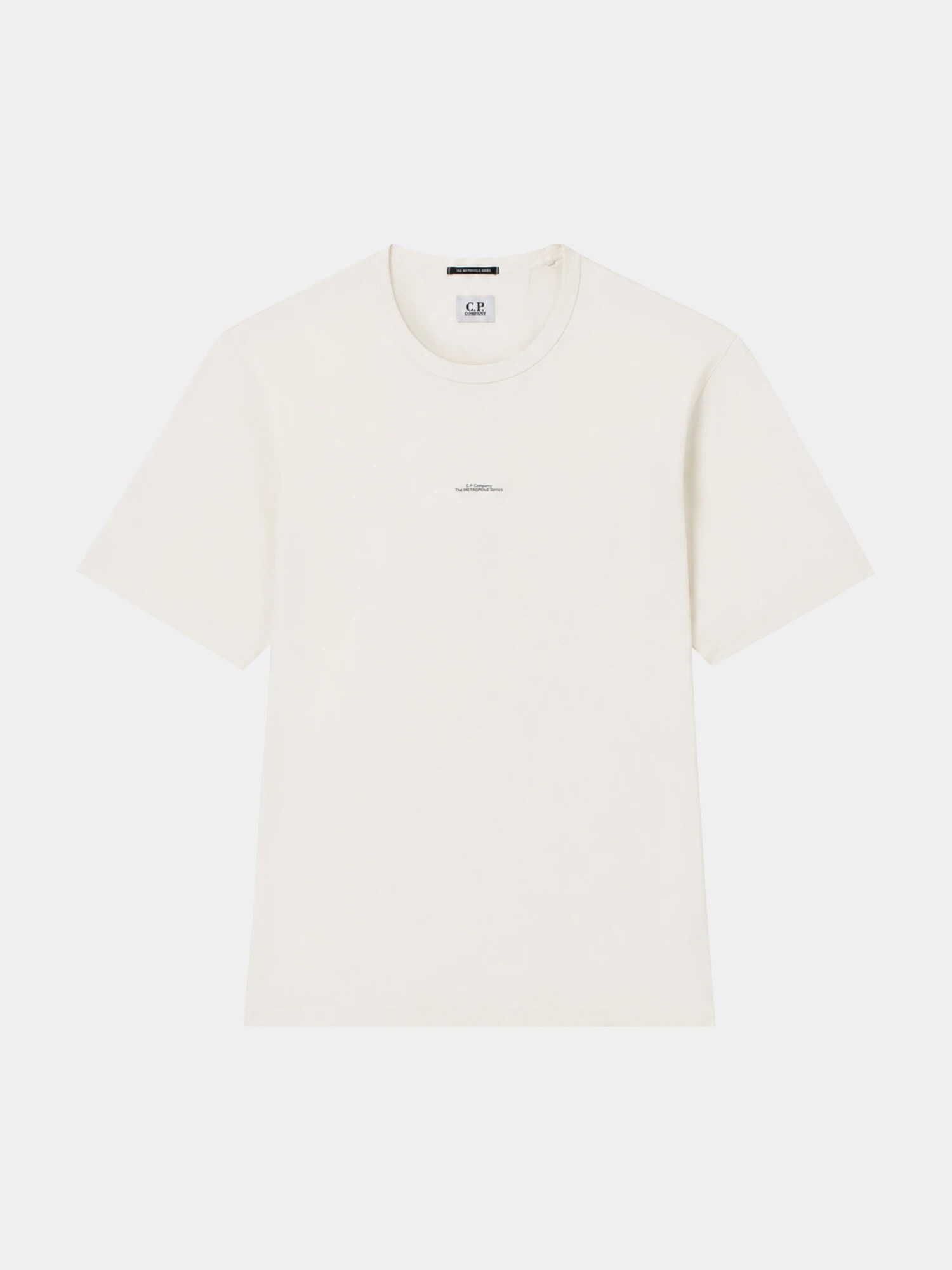 Футболка C.P. Company Metropolis Series Mercerized Jersey Gauze White