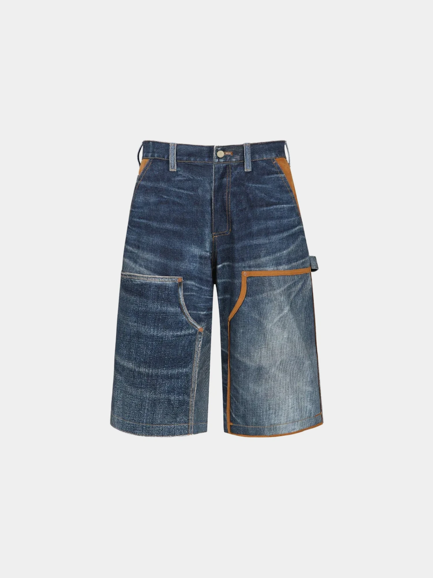 Шорты Andersson Bell Trompe L'oeil Denim Blue