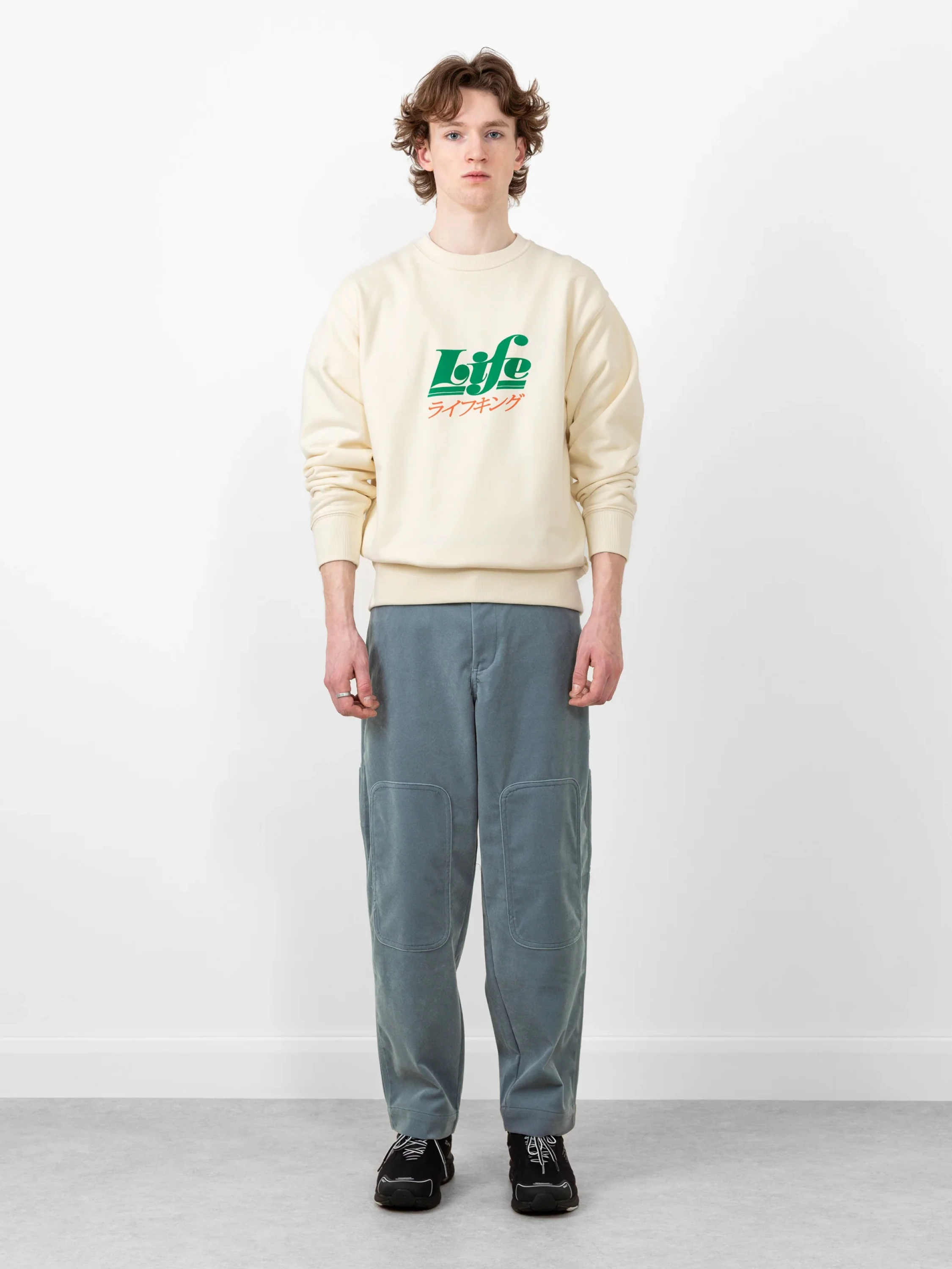 Брюки Garbstore Staple Pant Blue