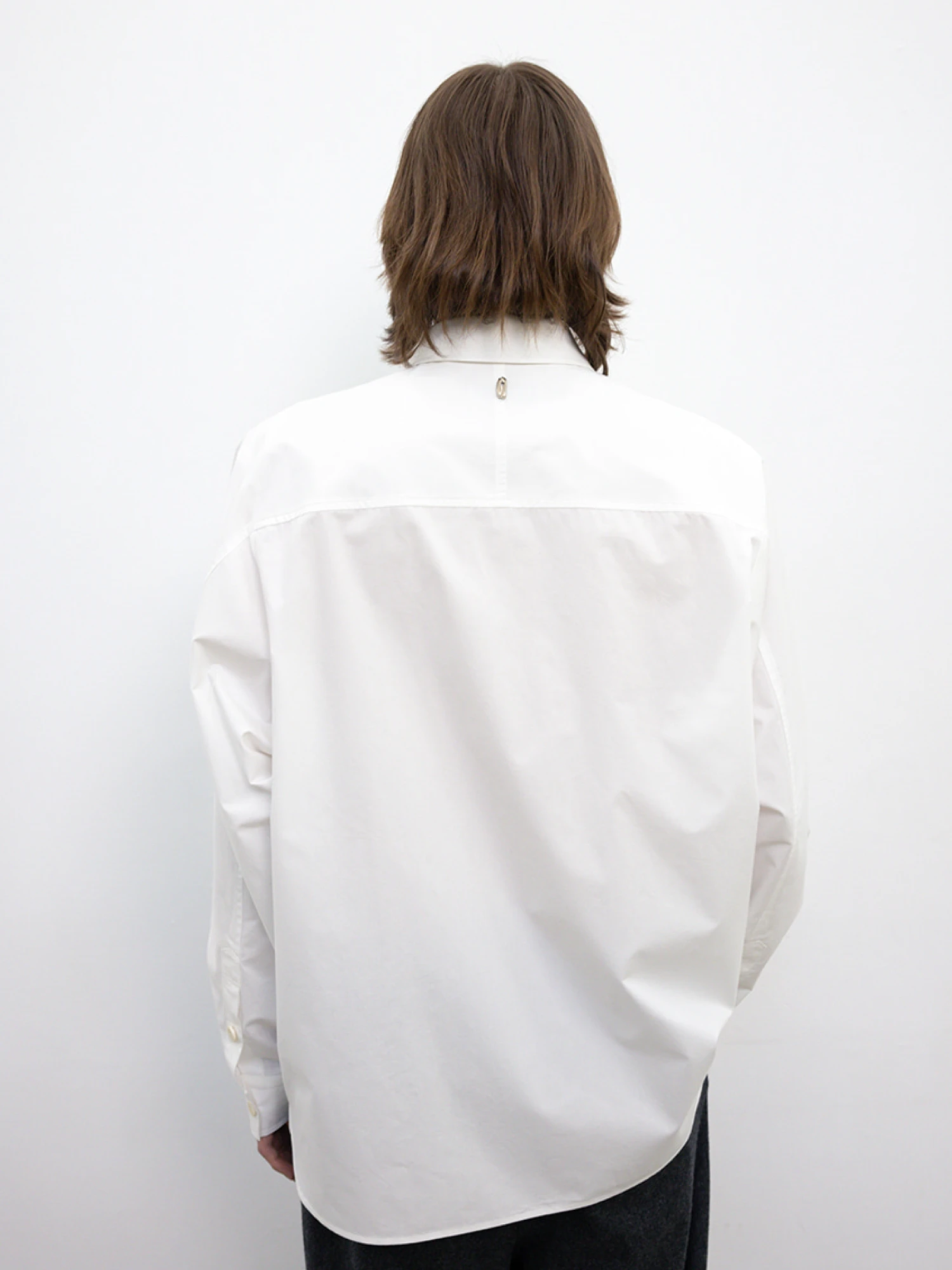 Рубашка LE17SEPTEMBRE Raglan Shirt White