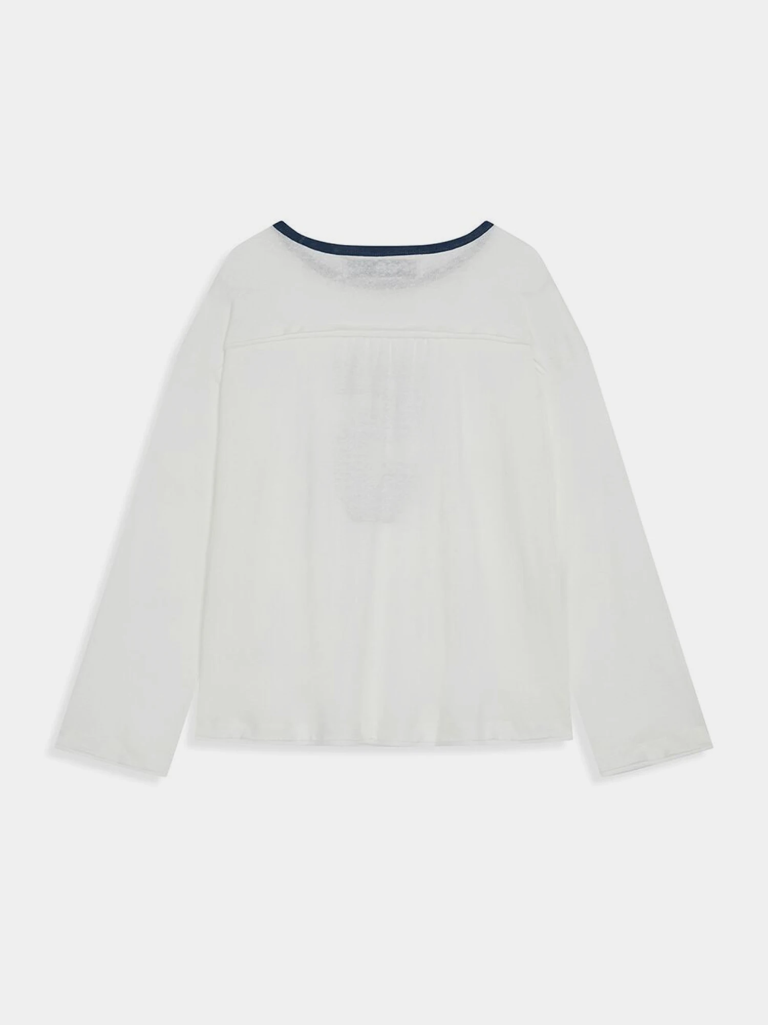 Женский лонгслив OPEN YY NO. 5 Oversized Linen White