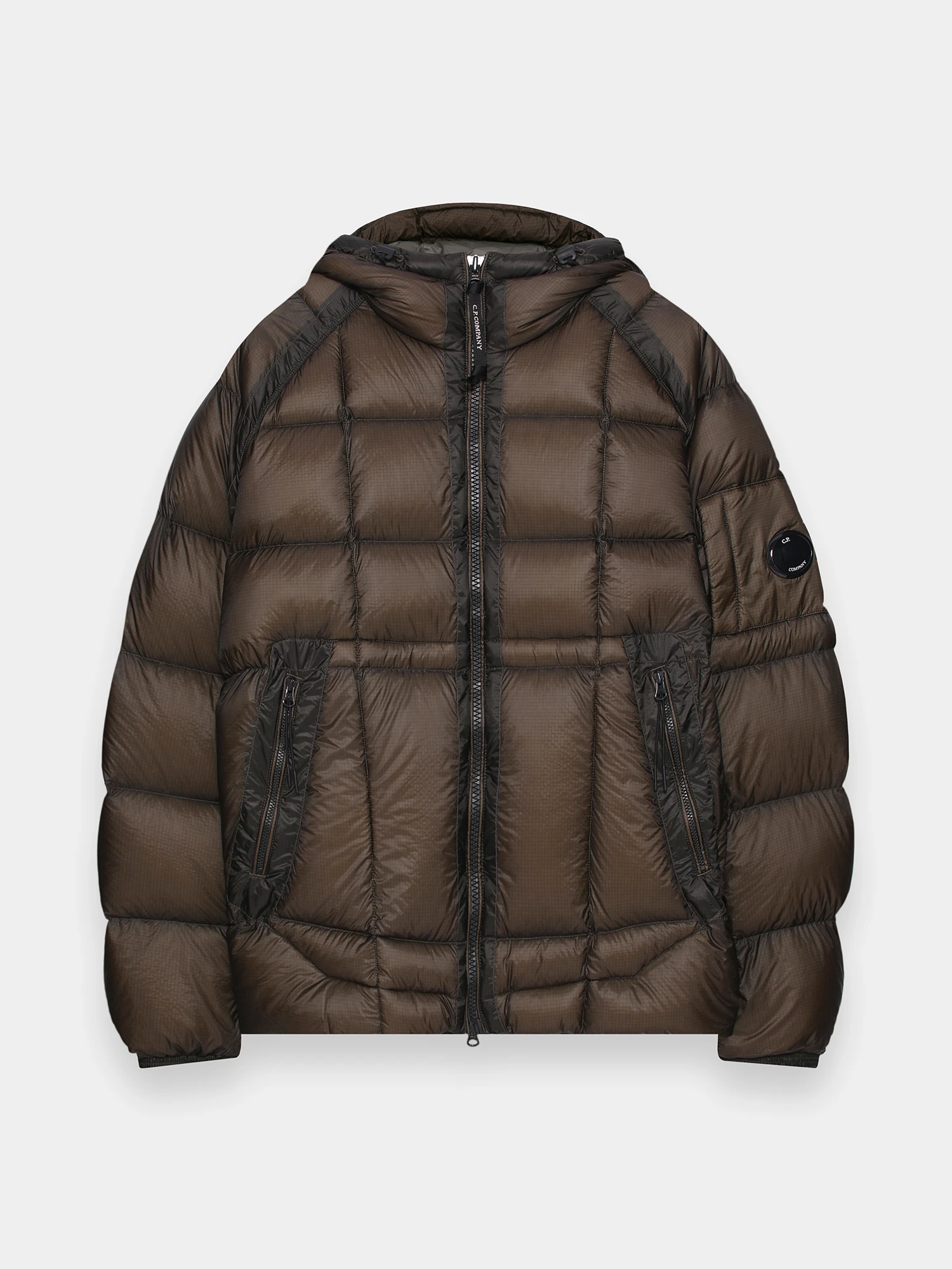 Пуховик C.P. Company D.D. Shell Hooded Medium Down Grape Leaf