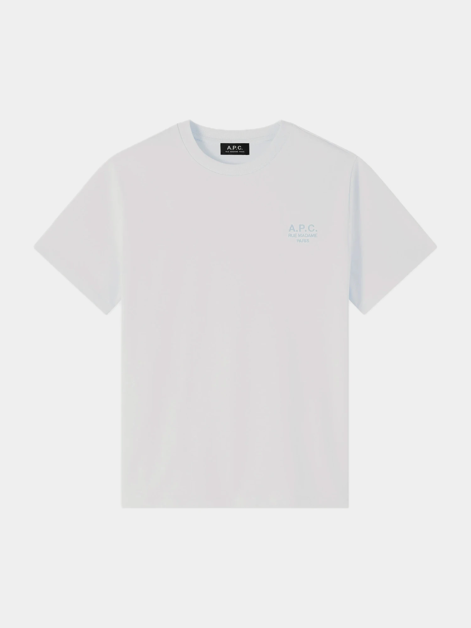 Футболка A.P.C. Standard Rue Madame Blanc/Blue Ciel