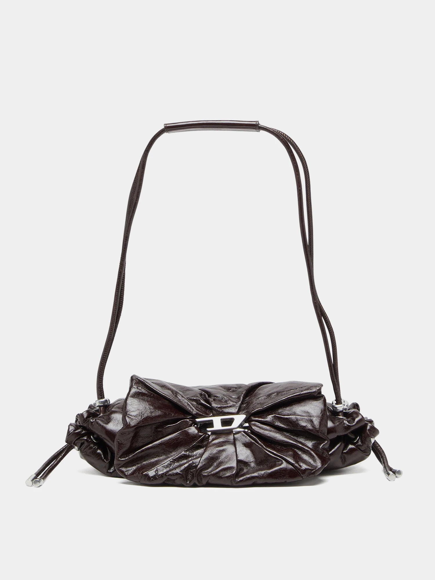 Сумка Diesel Scrunch-D Shoulder S Brown