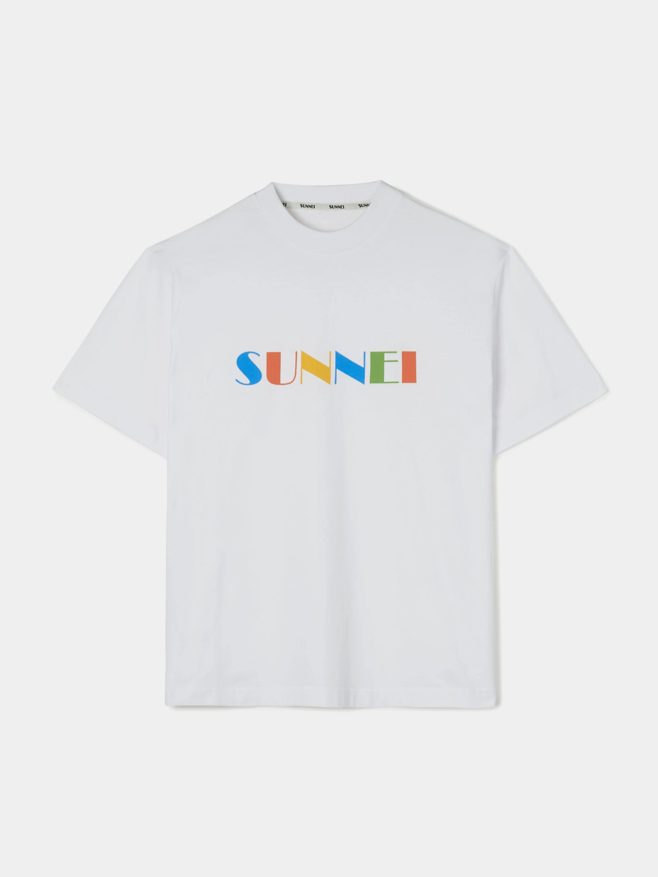 Футболка Sunnei Google T-Shirt Ri-Edition White