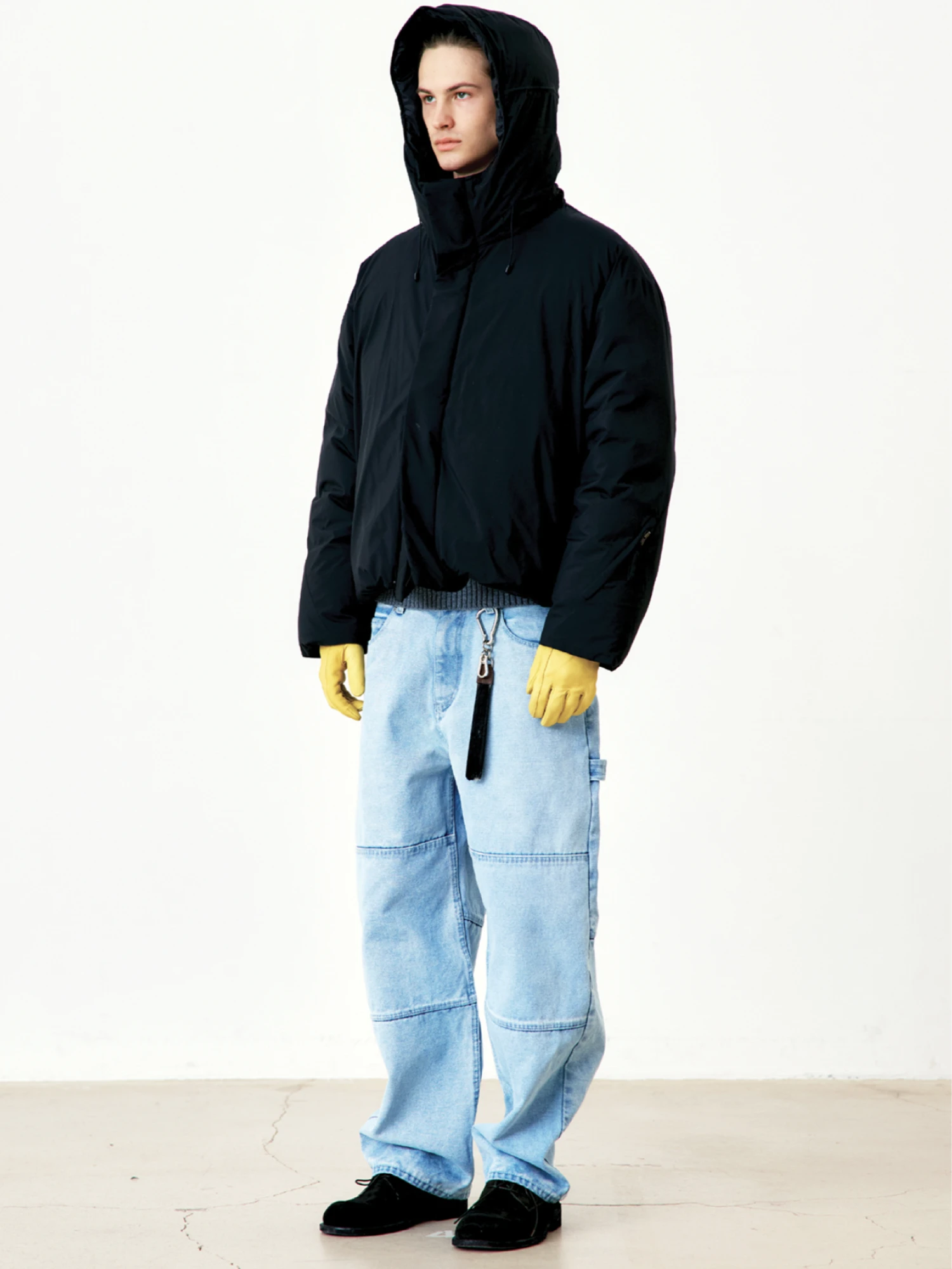 Пуховик COOR Water Repellent Goose Down Black