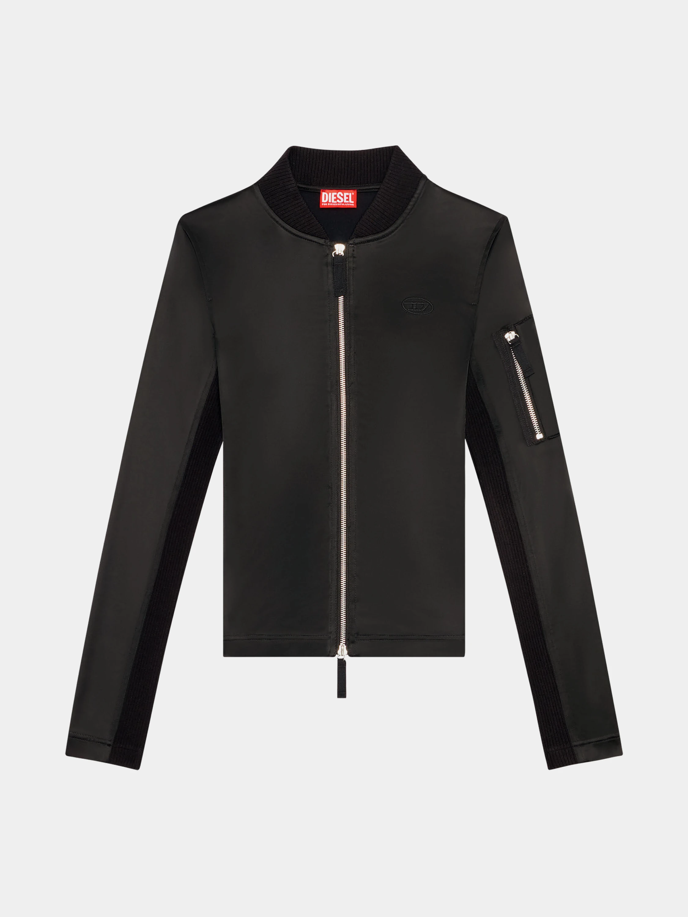 Женская олимпийка Diesel T-Opun Top Black