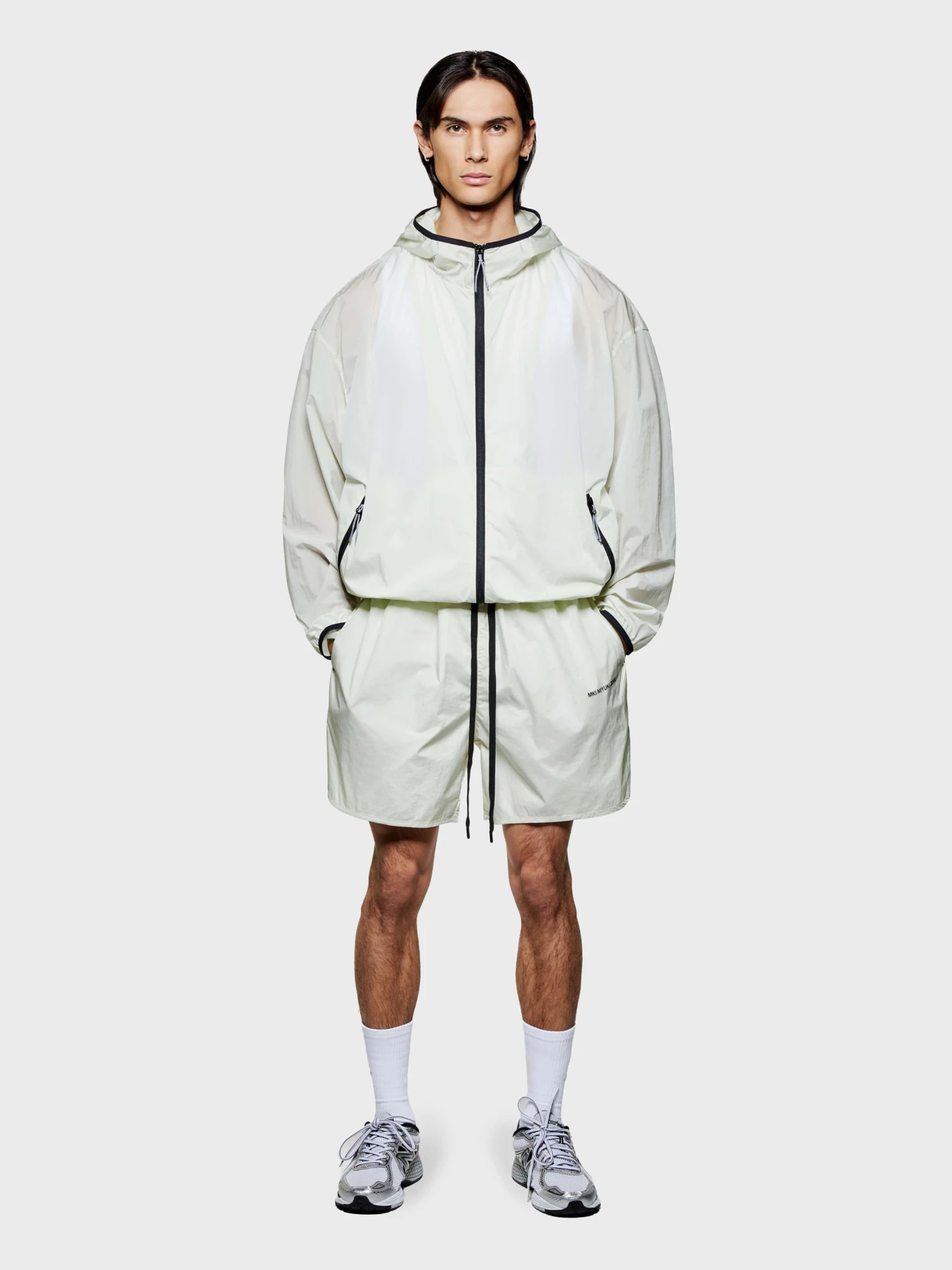 Ветровка MKI MIYUKI ZOKU Active Nylon Hooded Mint